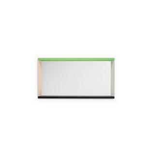 Colour Frame Mirror Medium (48 cm x 91 cm)|Green / Pink