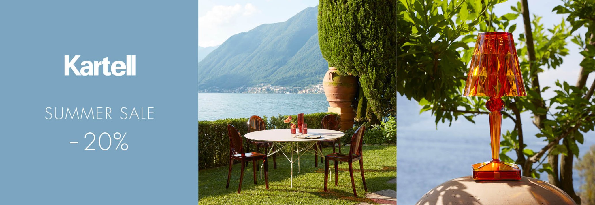 kartell-summer-sale-20-per-cent-discount-smow-2026-banner