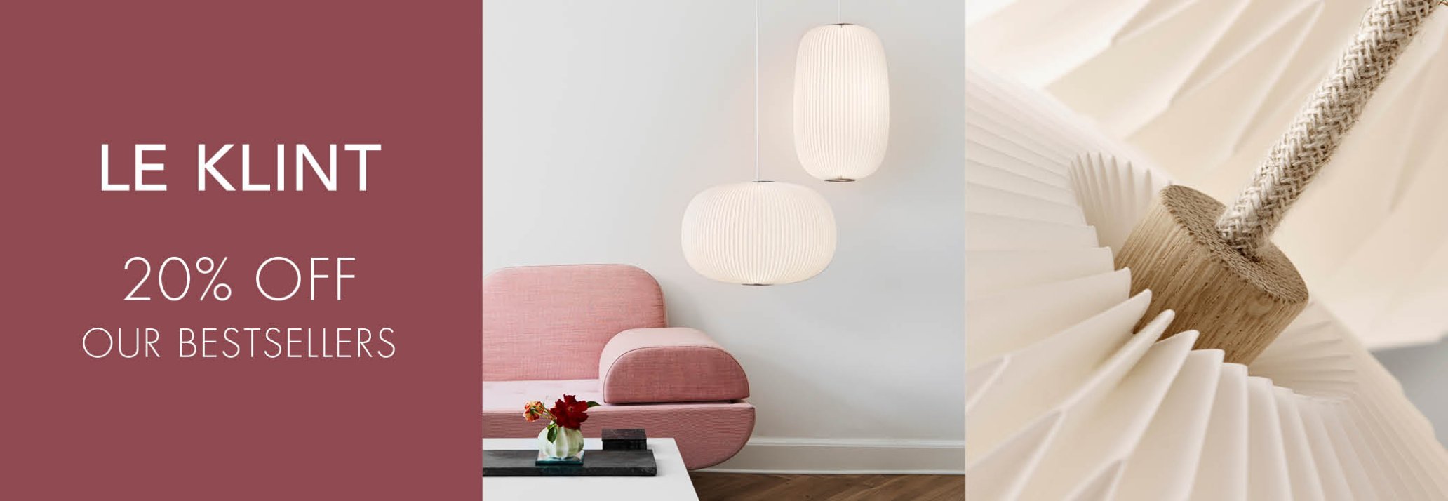 le-klint-model-375-lamella-lamps-20-per-cent-discount-promotion-2026-smow-banner