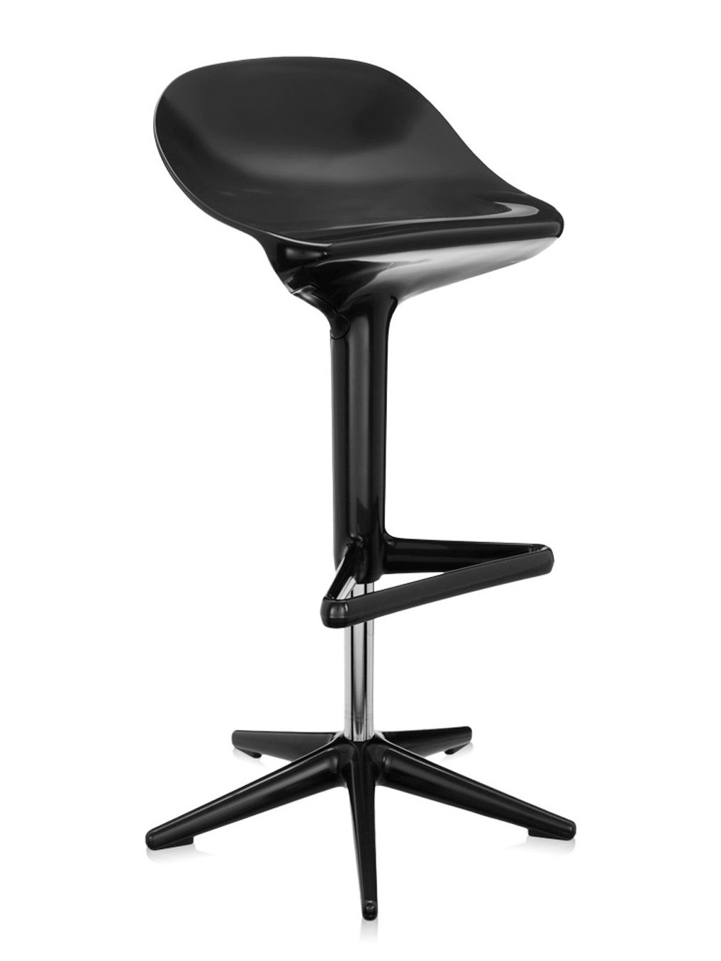 Kartell カルテル spoon スプーン カウンター チェア ホワイト Kartell SPOON / カルテル スプーン - インテリア・家具通販