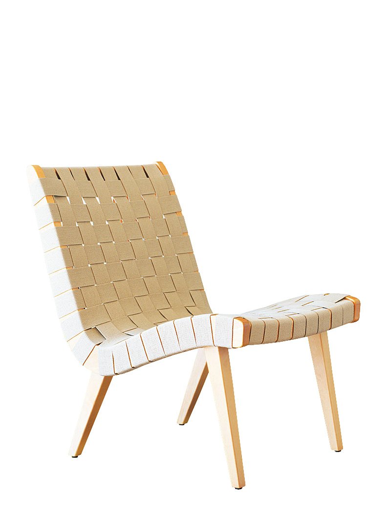 Risom Lounge Chair, Crème Knoll International Knoll