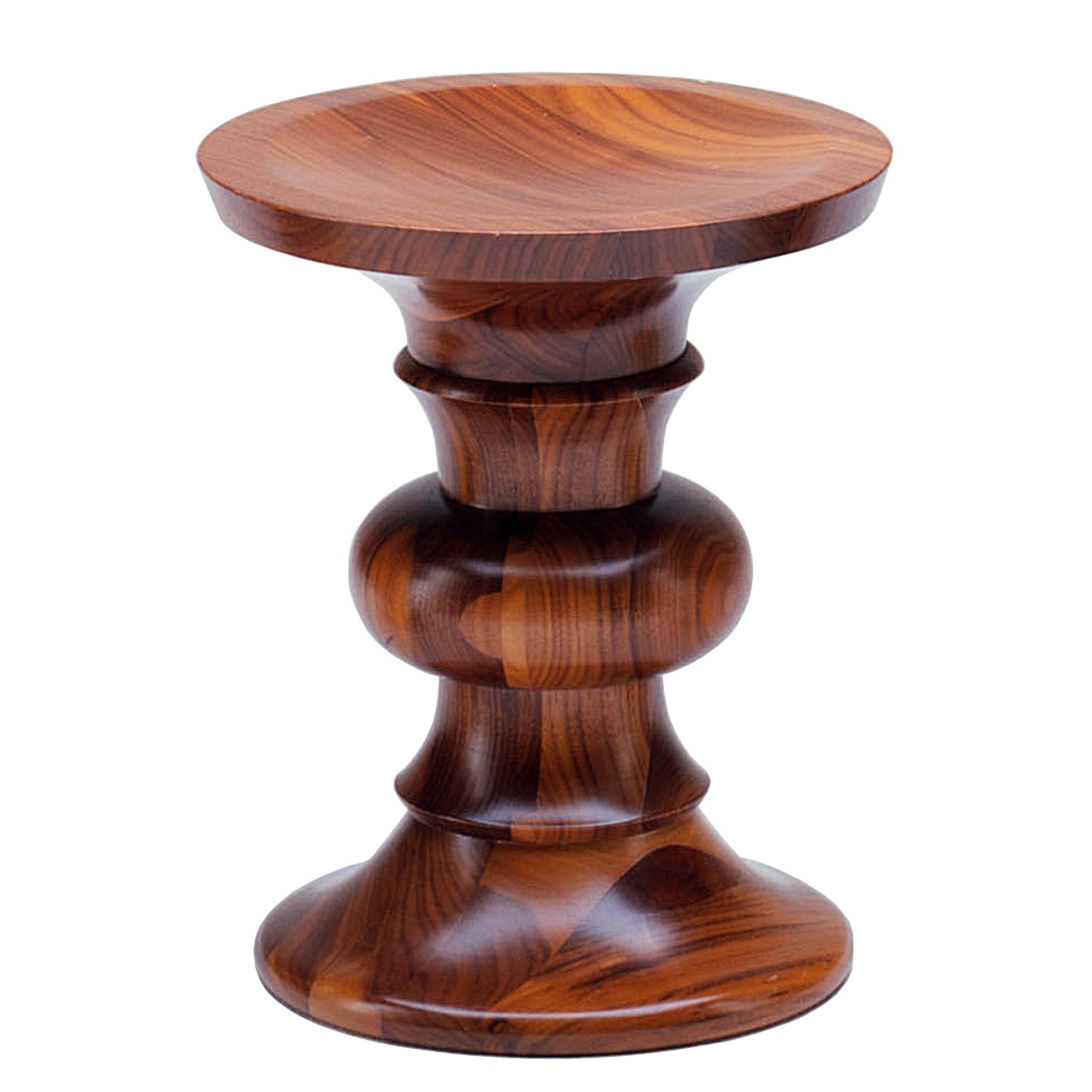 Eames Stools, Modell B / walnut glossy | Vitra | by Charles