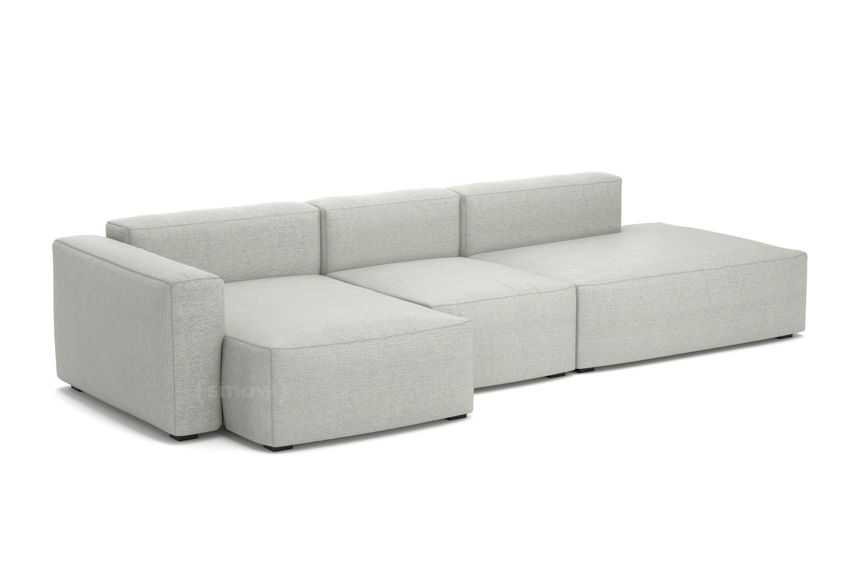Mags Soft Sofa Combination 4, Left armrest, Hallingdal 110 - white