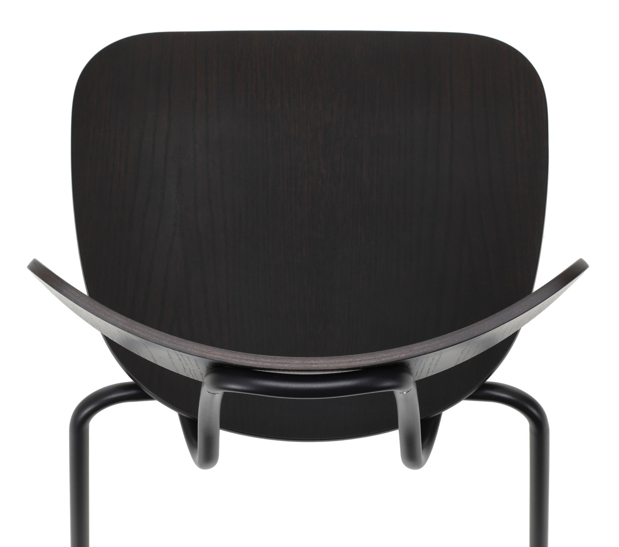 Moca Chair, Dark oak, Powder-coated basic dark | Vitra | Chairs