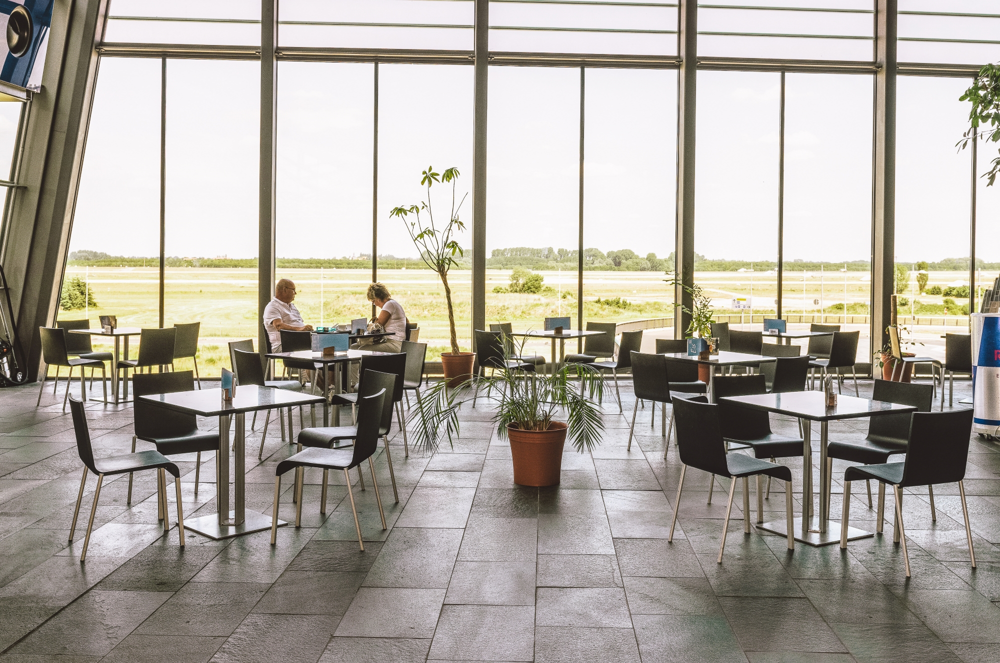 Airport area with Vitra furniture
