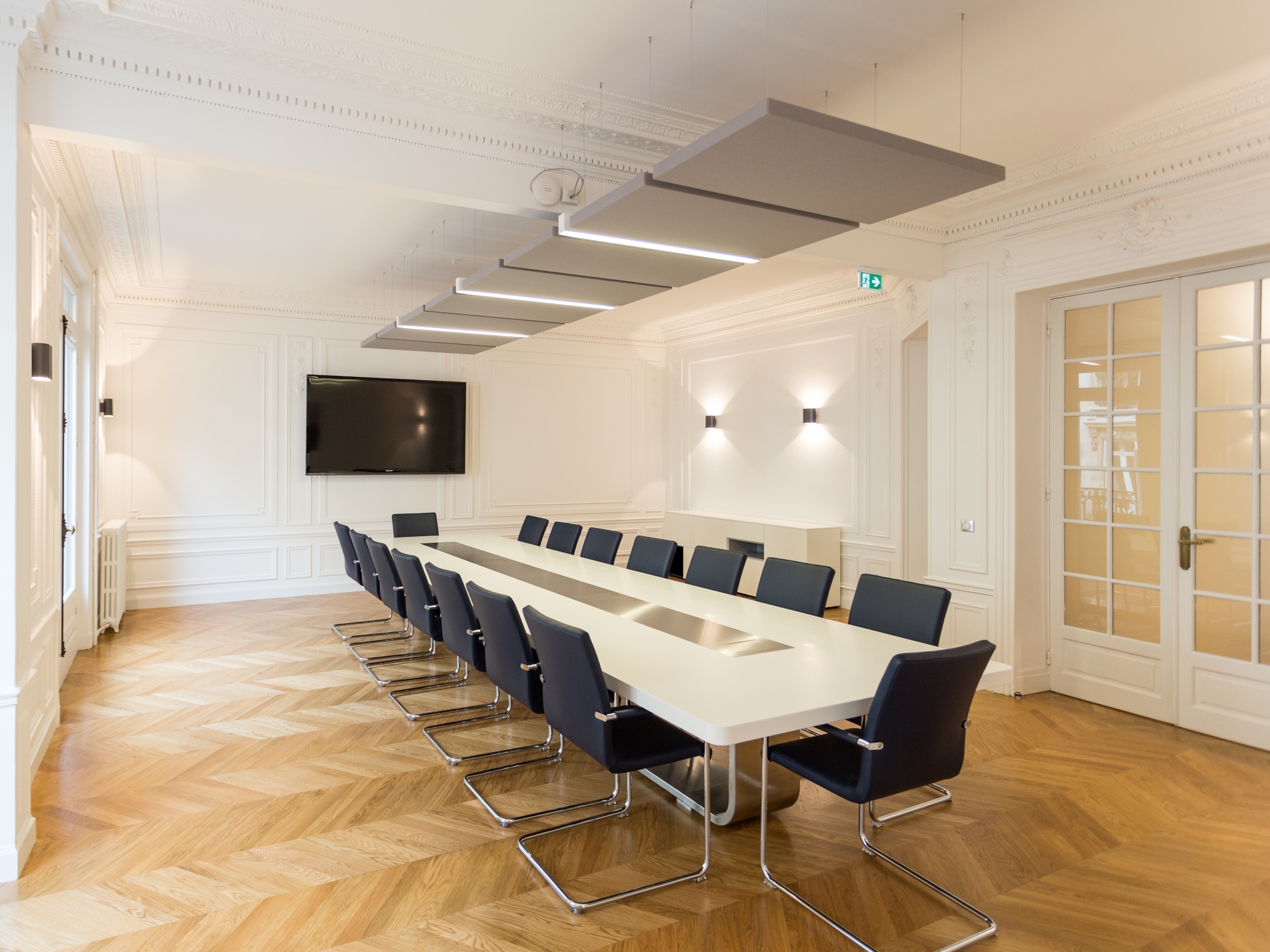 Thonet conference chairs