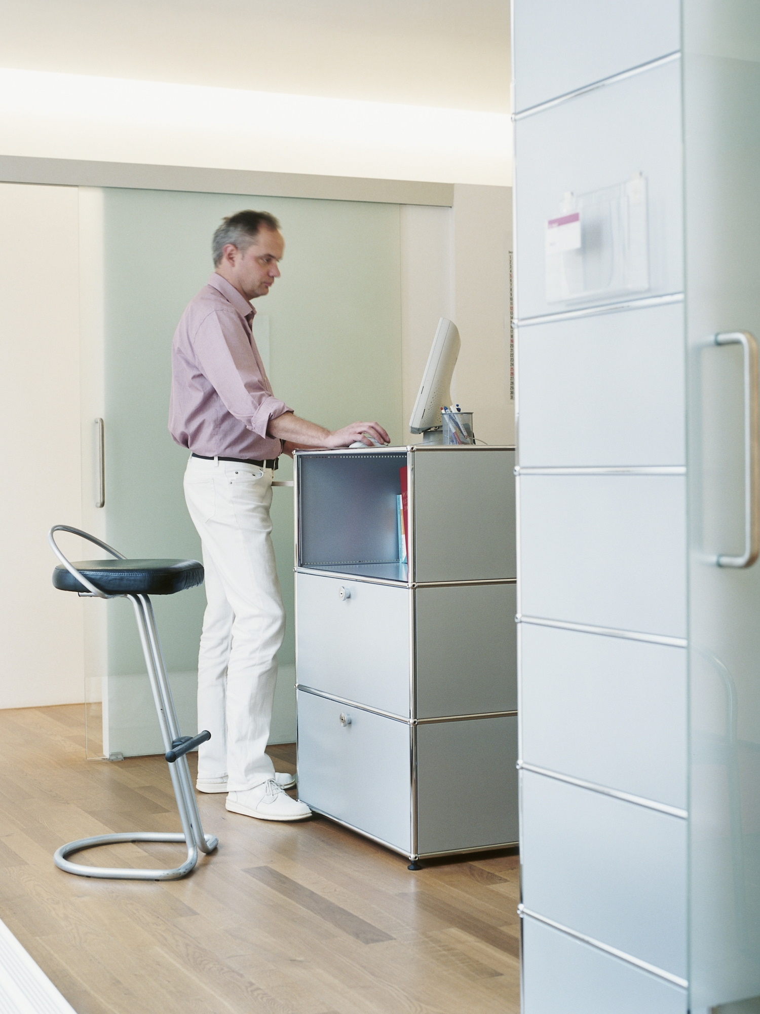 USM Haller furniture for the medical practice