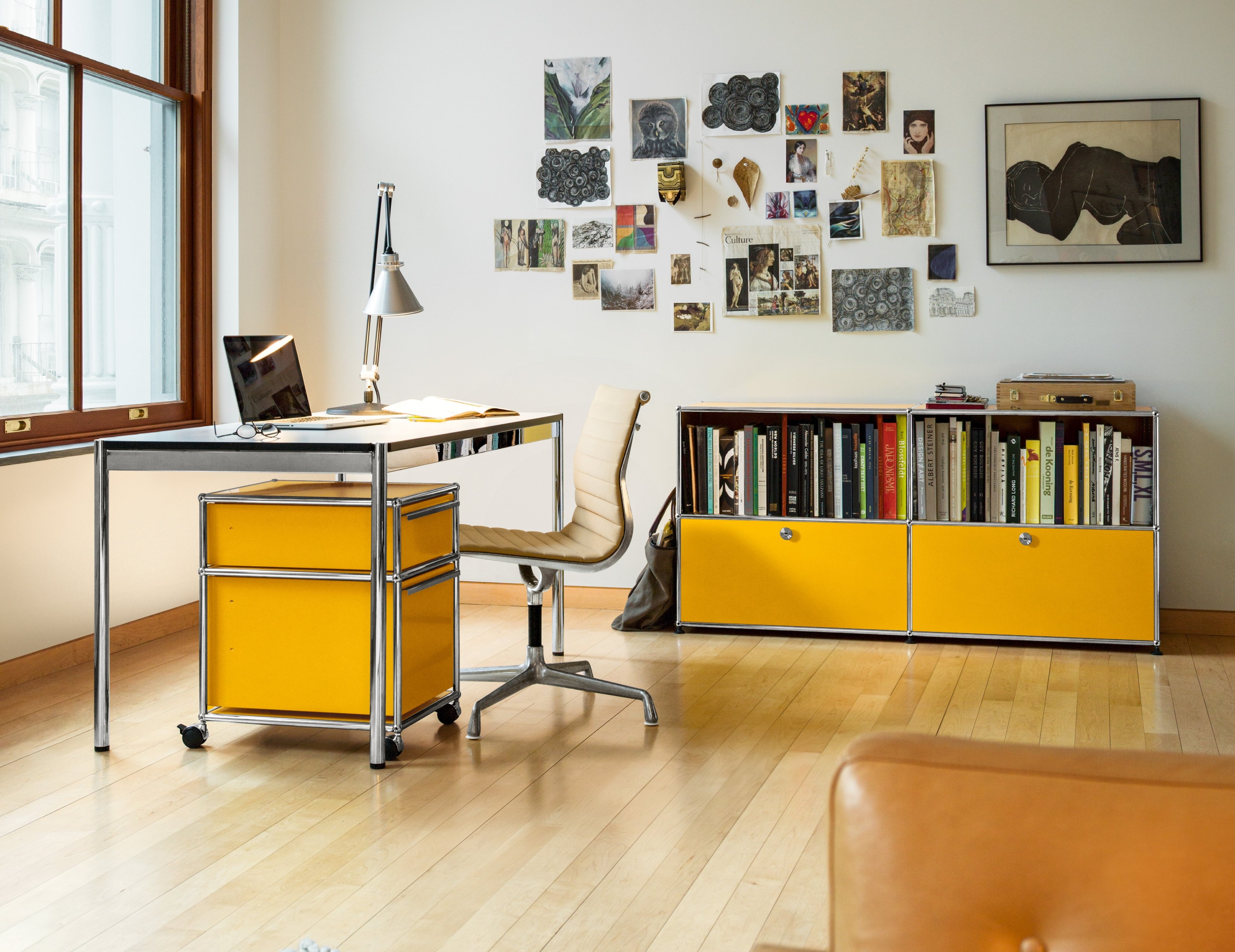 The perfect colour concept yellow