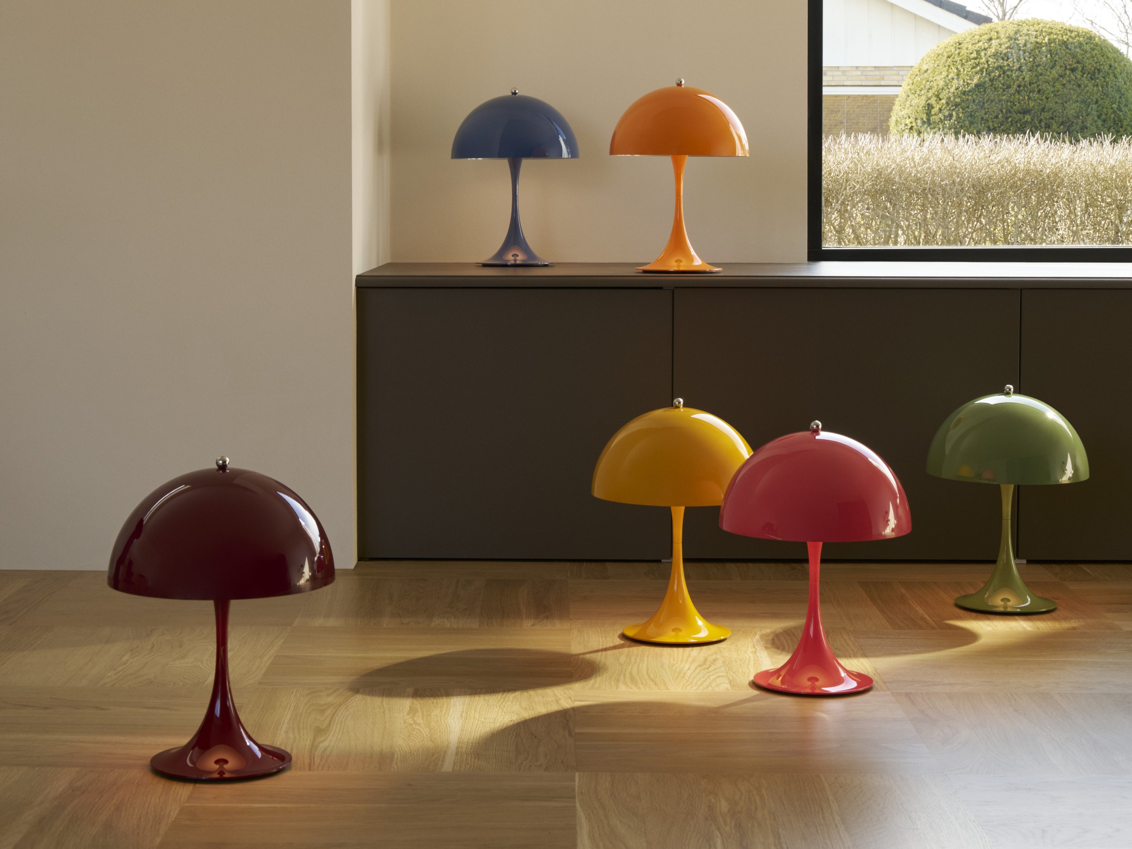 Das perfekte Farbkonzept Louis Poulsen Panthella Mini