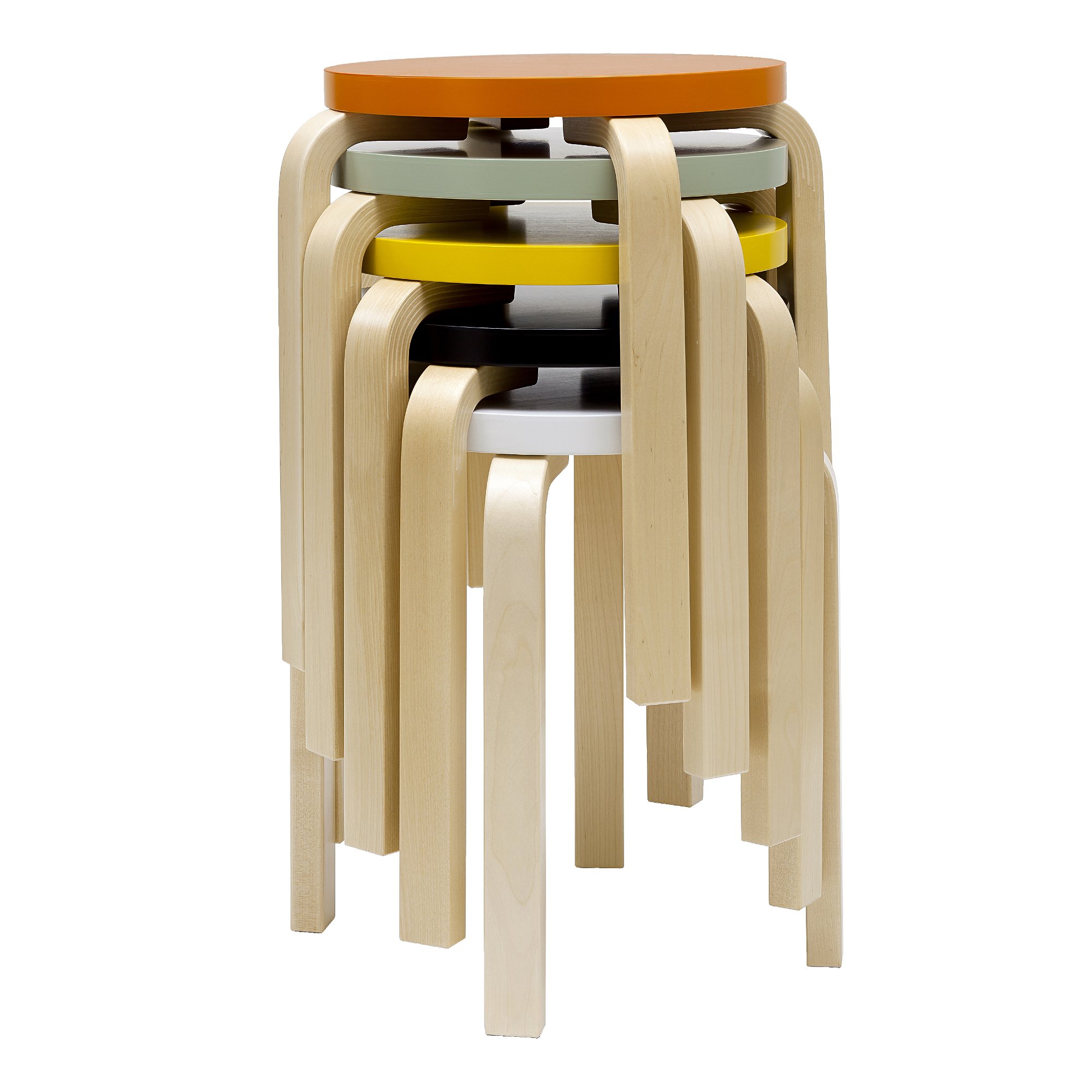 Stool E60 | Artek | by Alvar Aalto, 1933 - Originals from smow