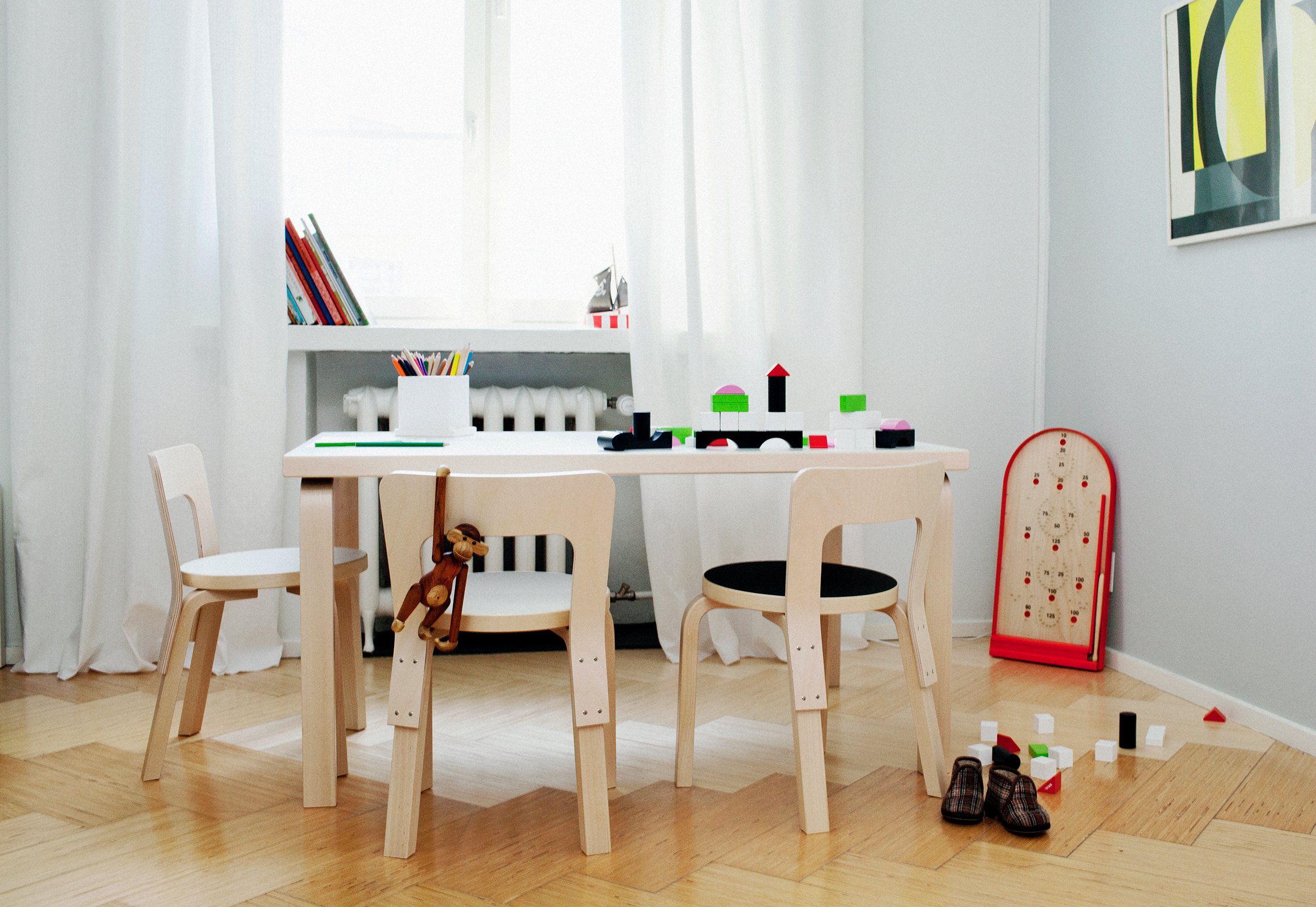 スツール joki1960s Artek N65 children's chair Children's Stool N65 | Artek | by Alvar Aalto, 1935 - Originals