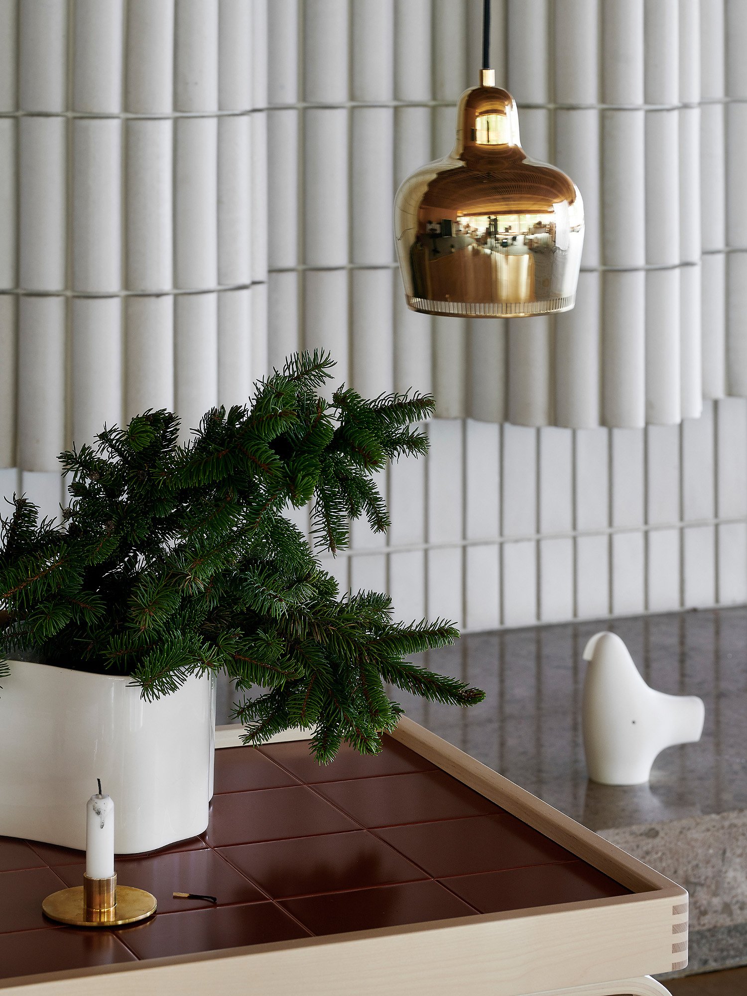 Pendant Lamp A330S Golden Bell | Artek | by Alvar Aalto, 1937