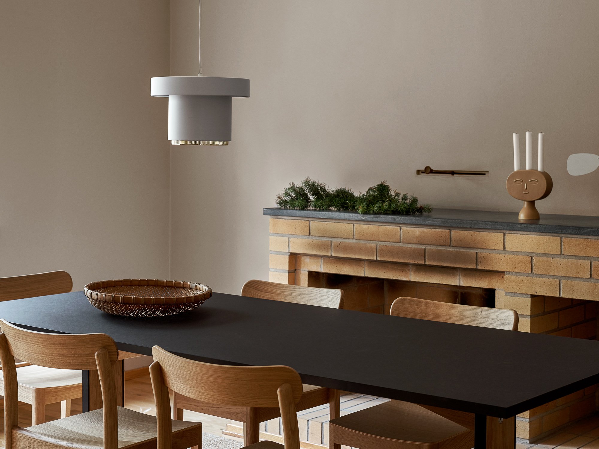 Pendant Lamp A201, White | Artek | by Alvar Aalto, 1952