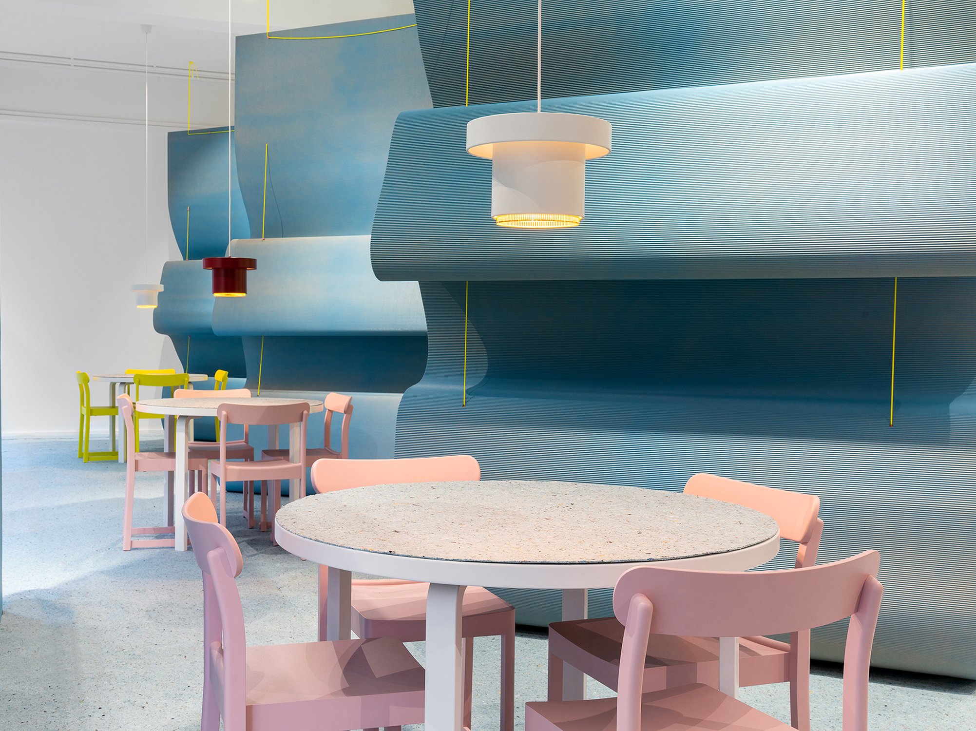 Pendant Lamp A201, White | Artek | by Alvar Aalto, 1952