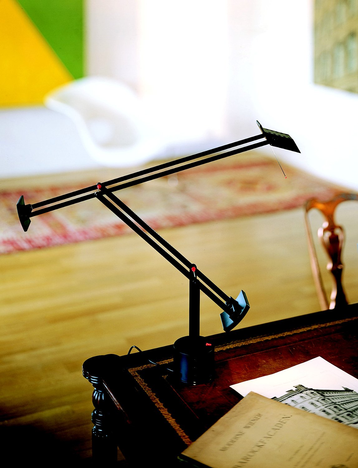 Tizio Micro Table Lamp, Black | Artemide | Desk Lamps - Designer