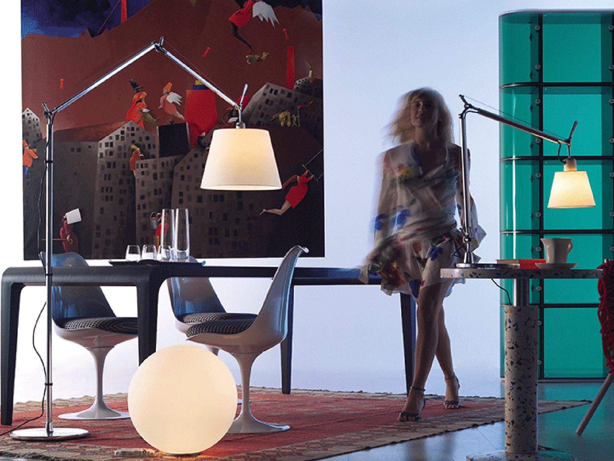 フロアスタンド Artemide Tolomeo Terra floor S1349S フロアスタンド