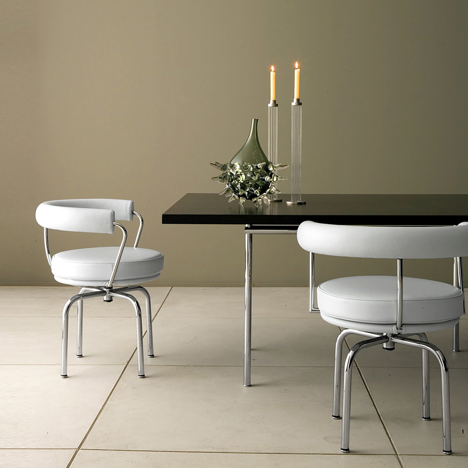 美品】LC7 リプロダクト FAUTEUIL TOURNANT DURABLE Cassina