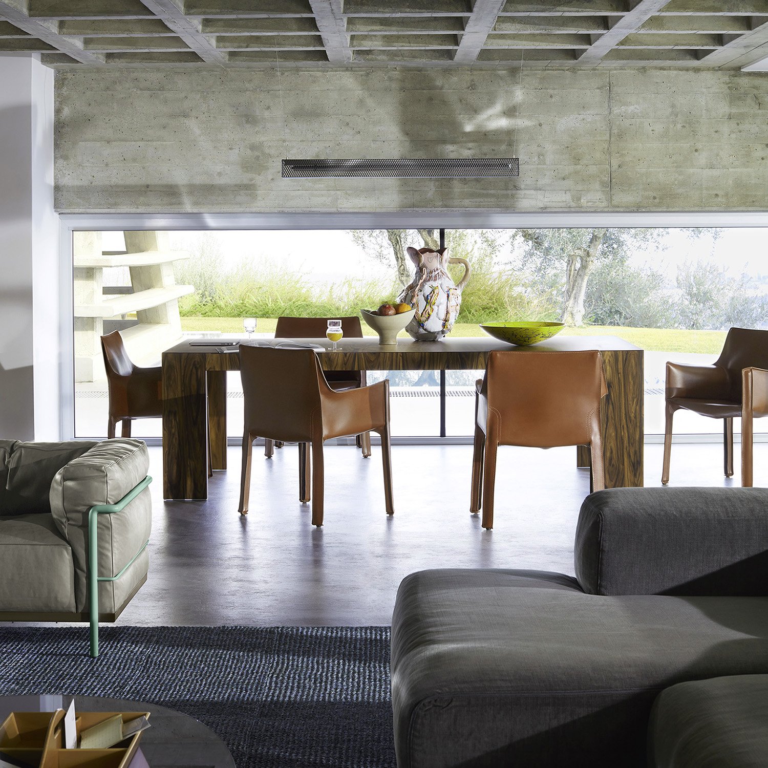 Cab 413, Core leather natural | Cassina | Cassina - Designer