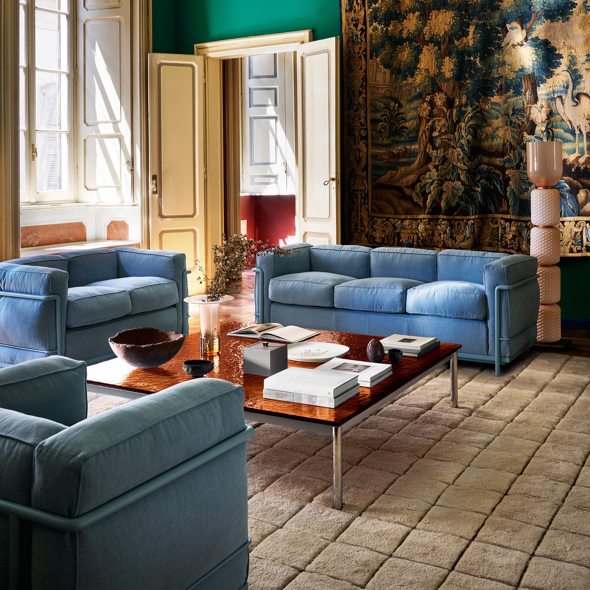 2 Fauteuil Grand Confort, petit modèle, trois places | Cassina