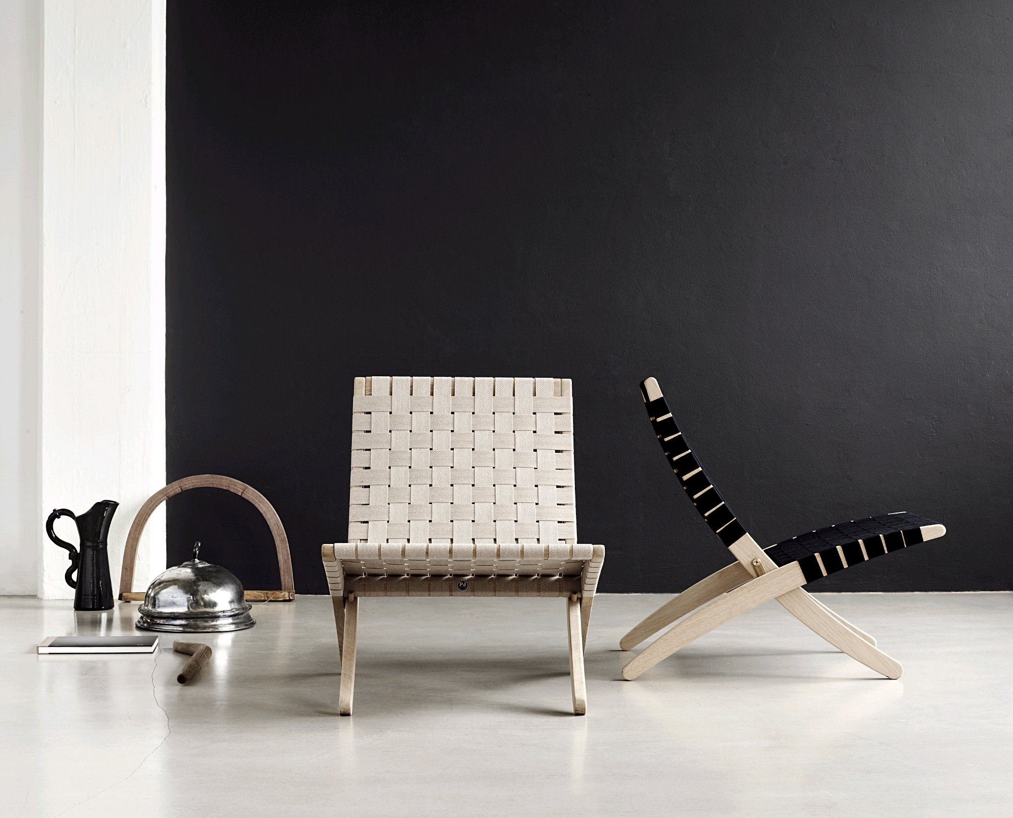 MG501 Cuba Chair, Soaped oak, Natural paper yarn | Carl Hansen