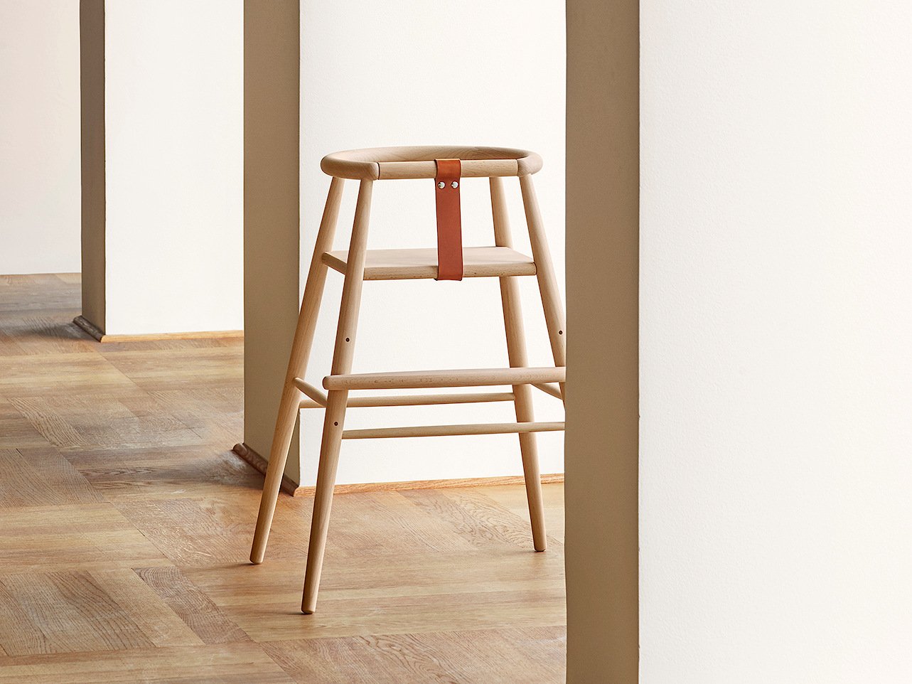 CHAIR ONE ND2 ✨️RETRO STRIPE ND54 High Chair, Without baby backrest | Carl Hansen & Søn | Kids