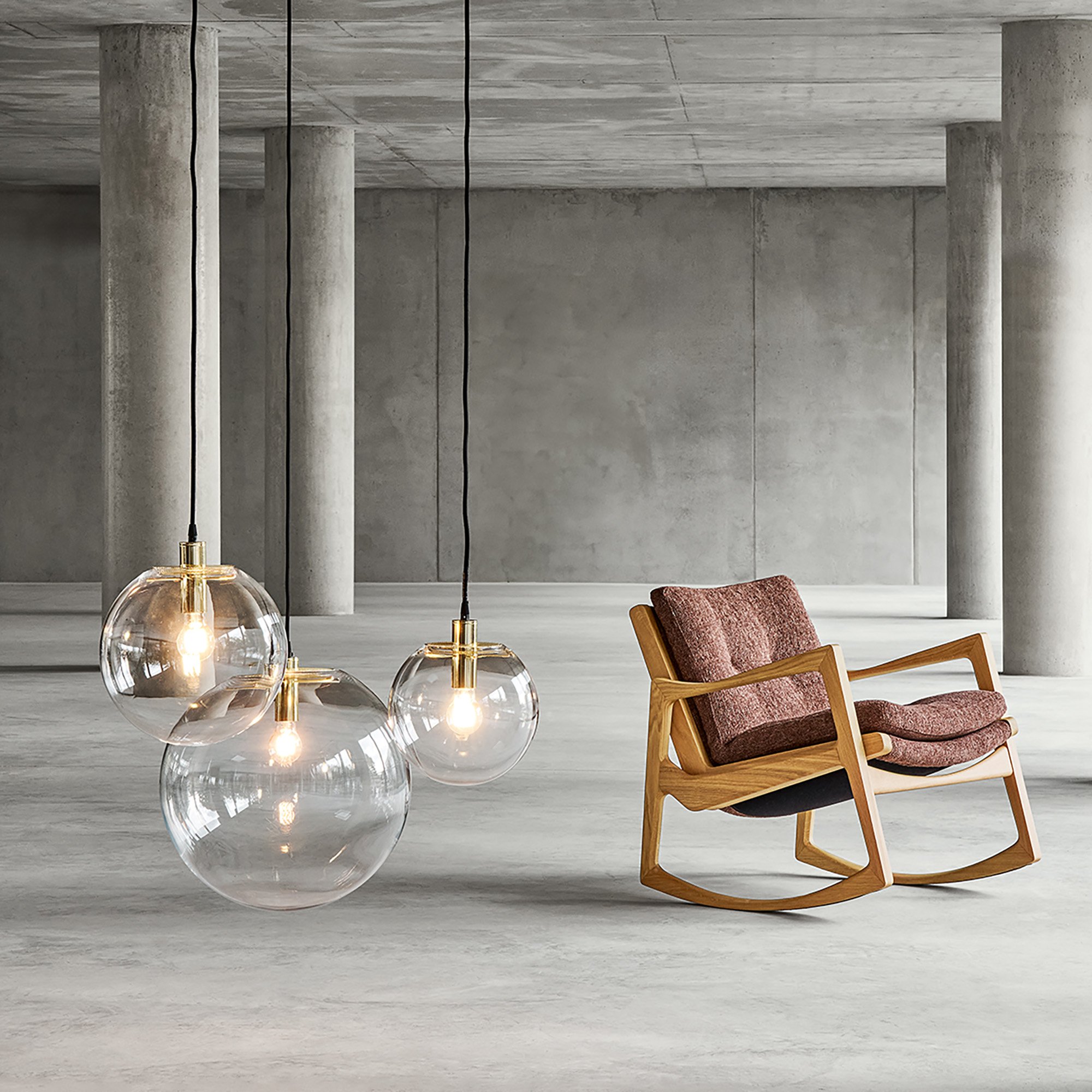 Selene Brass Pendant Lamp, 45 cm | ClassiCon | Pendant Lights