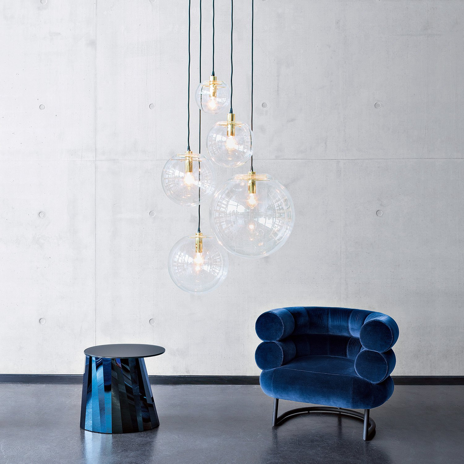 Selene Brass Pendant Lamp, 45 cm | ClassiCon | Pendant Lights