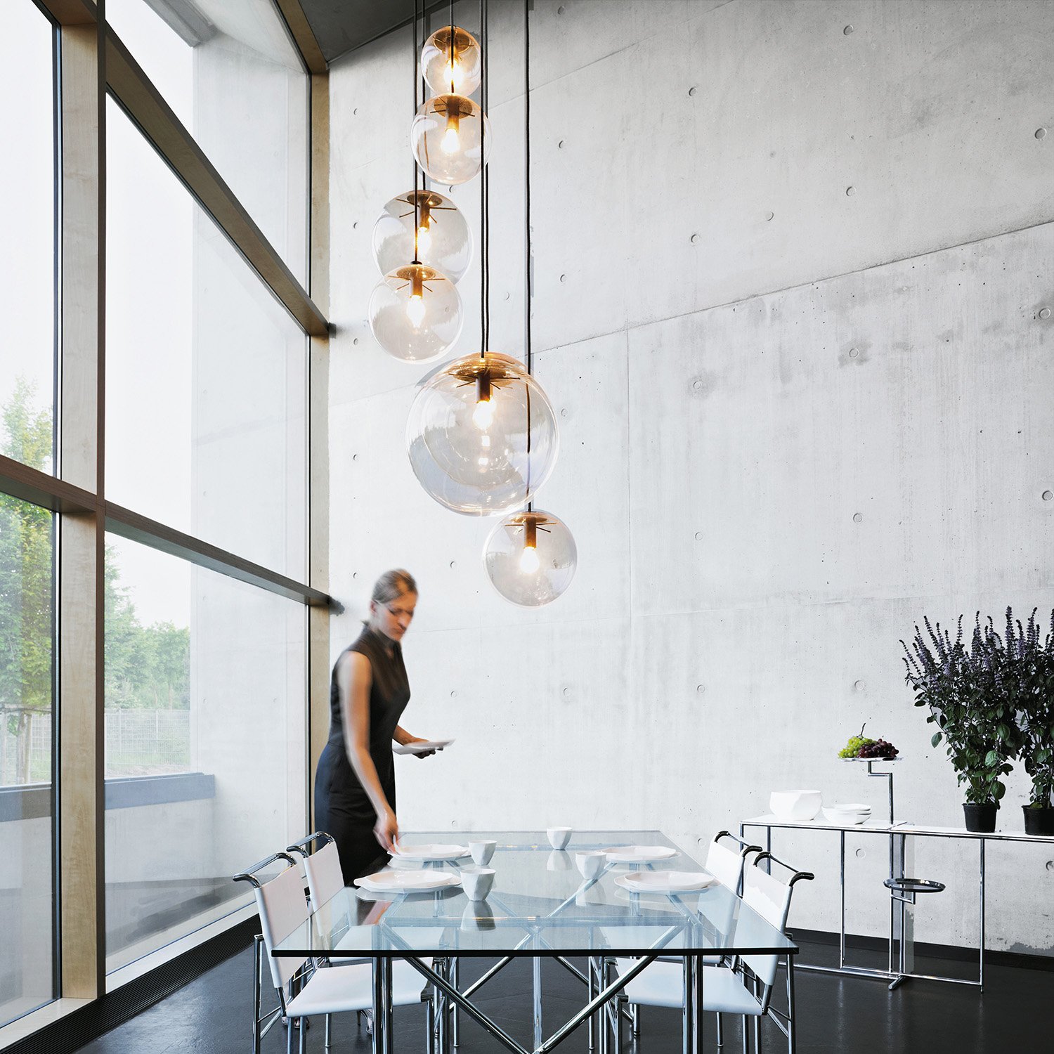 Selene Brass Pendant Lamp, 45 cm | ClassiCon | Pendant Lights