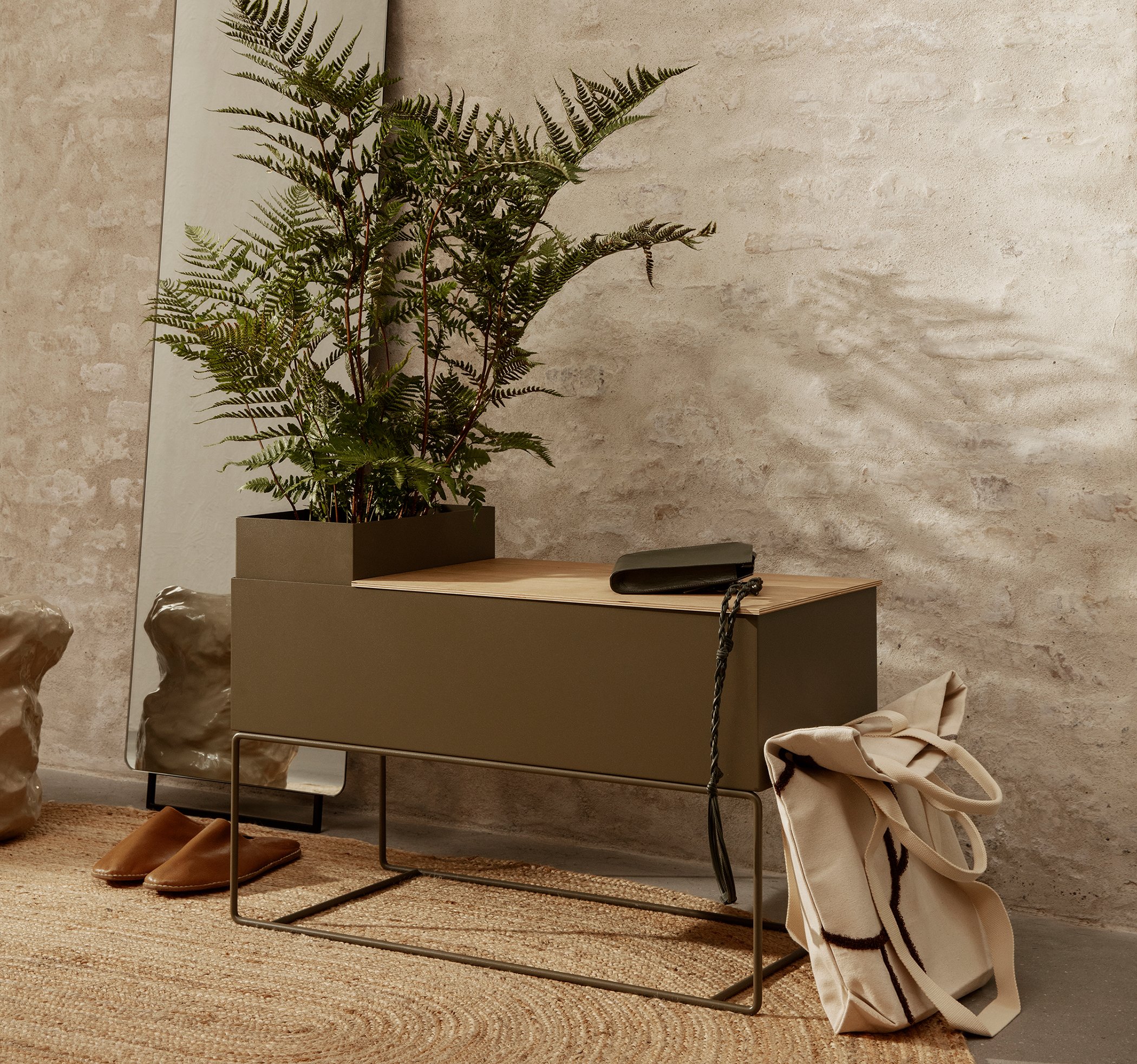 Plant Box H 45 | Ferm Living | Occasional Storage - Designer