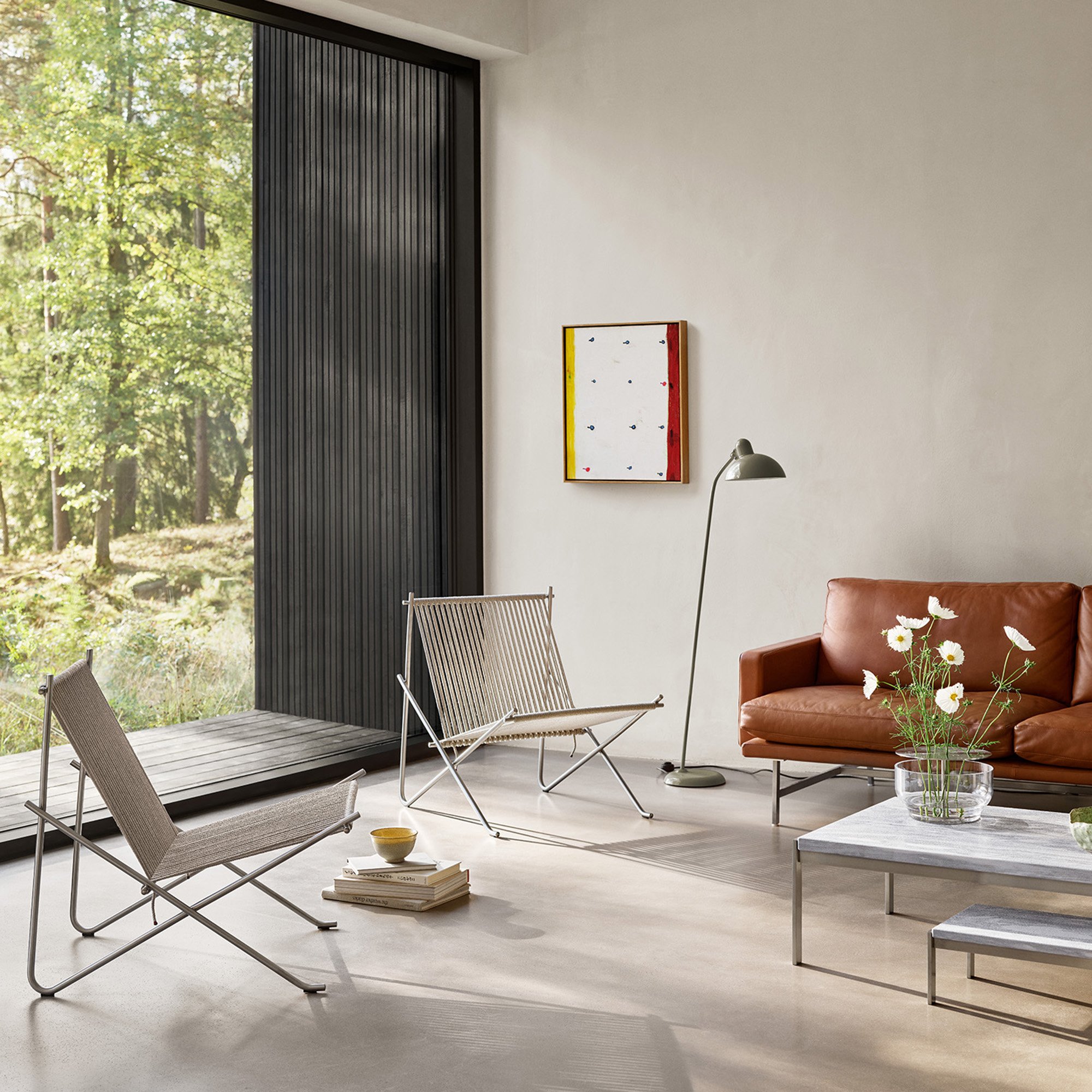 Kaiser Idell 6556-F Floor Lamp, Matt black | Fritz Hansen