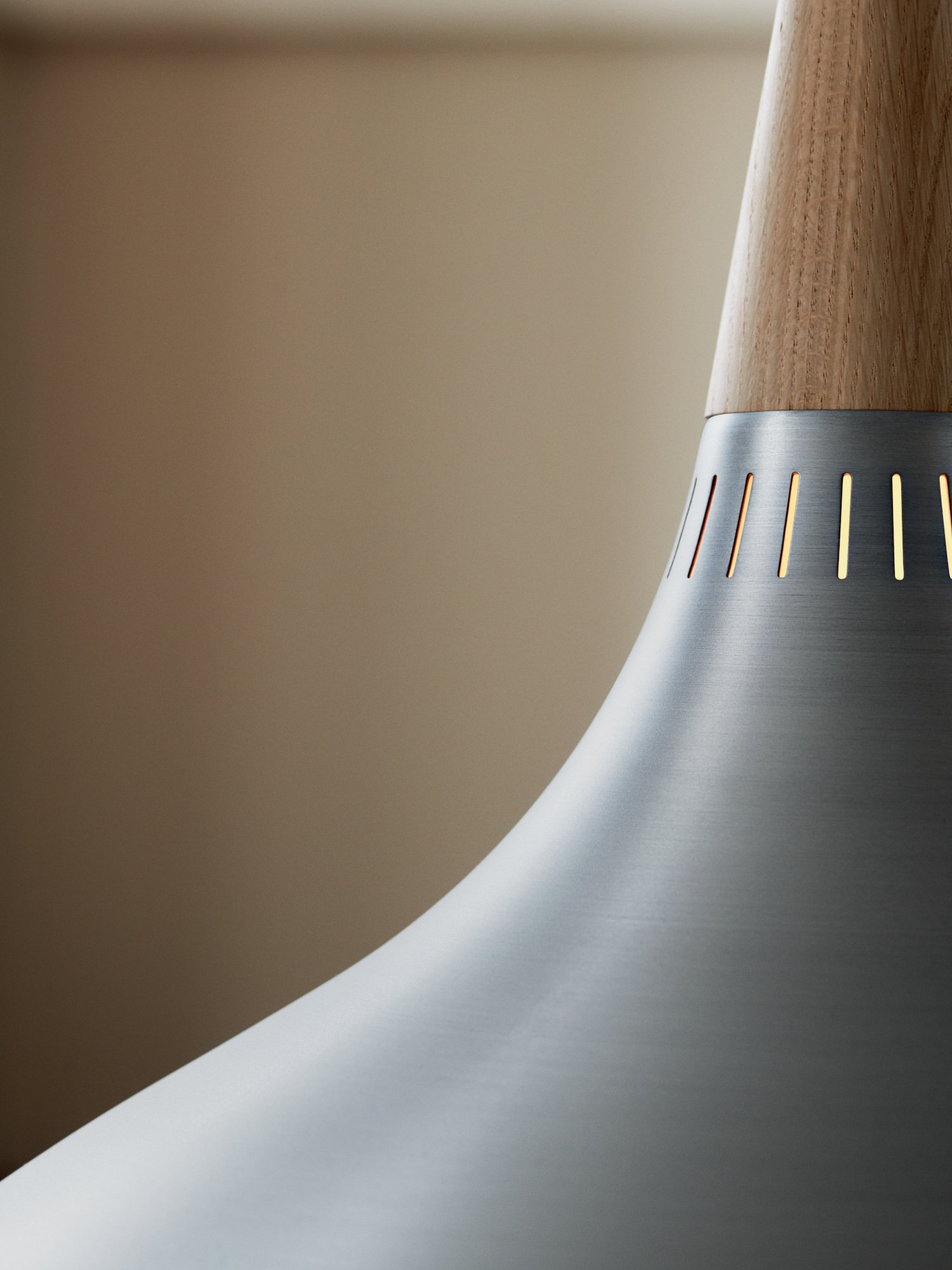 Orient Pendant Lamp, P2 (Ø 34 cm), Copper | Fritz Hansen | Pendant