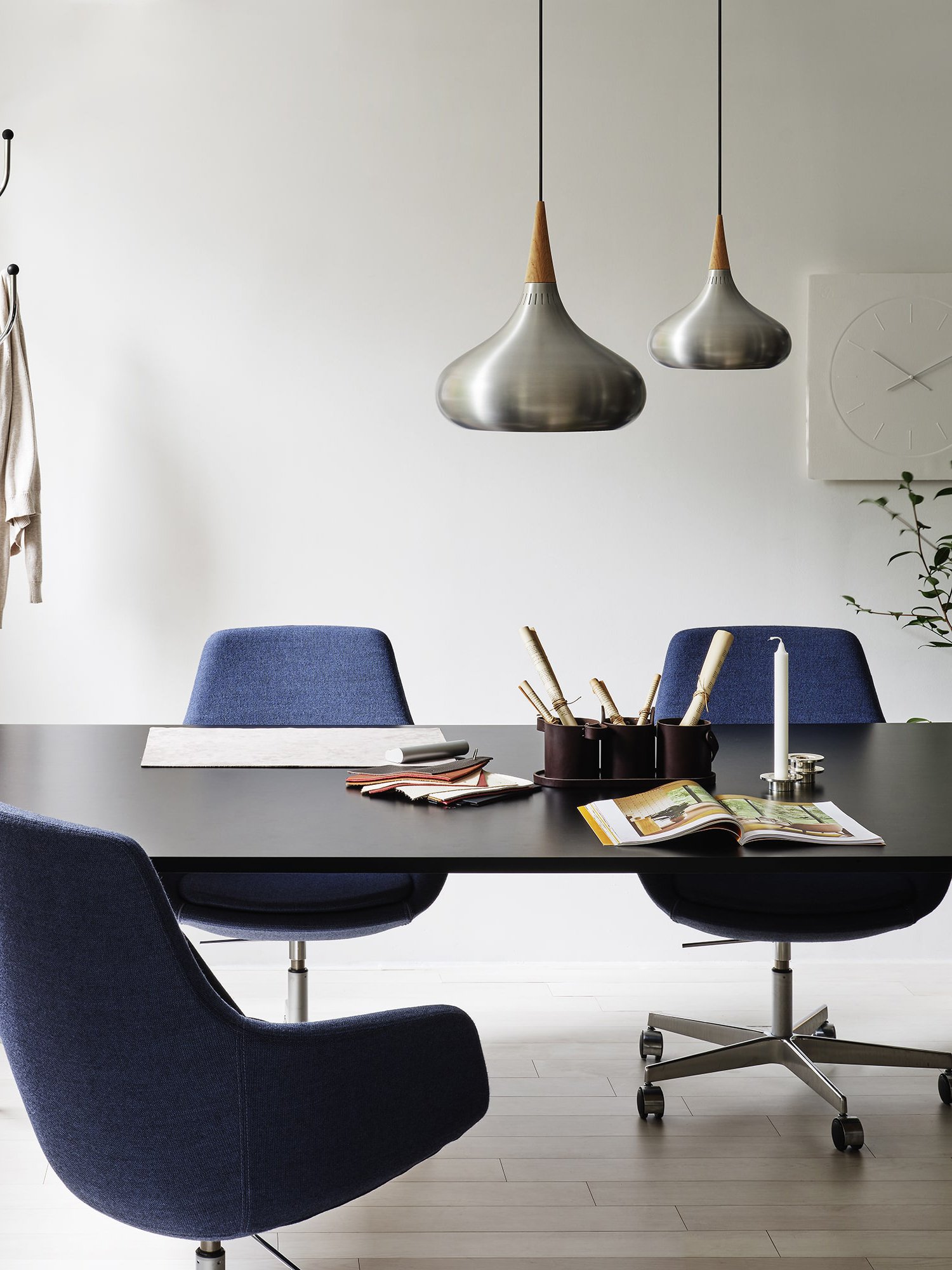 Orient Pendant Lamp, P2 (Ø 34 cm), Copper | Fritz Hansen | Pendant