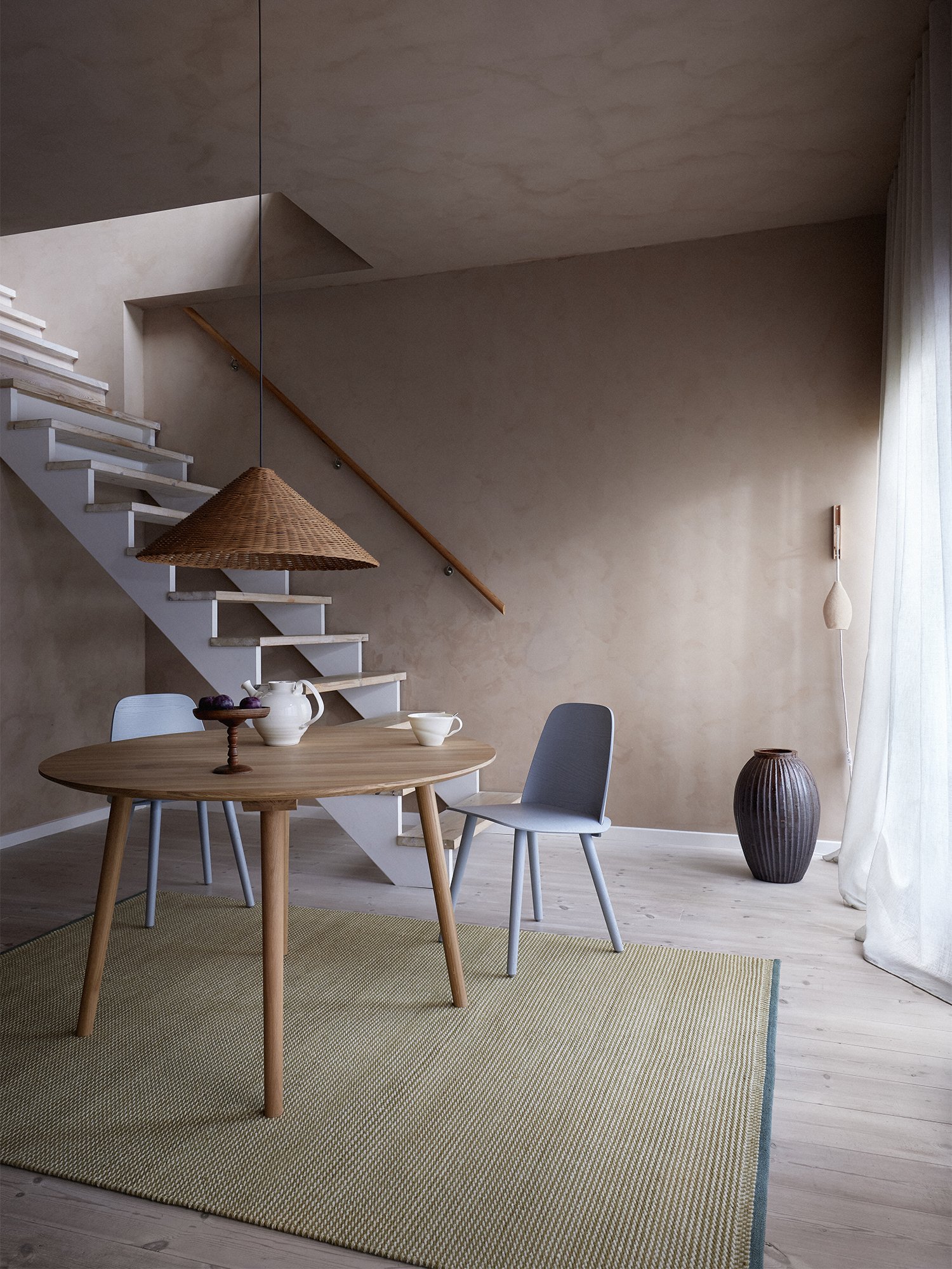 Rug/Runner Daisy, 80 x 240 cm, Sienna / off white | Fabula Living