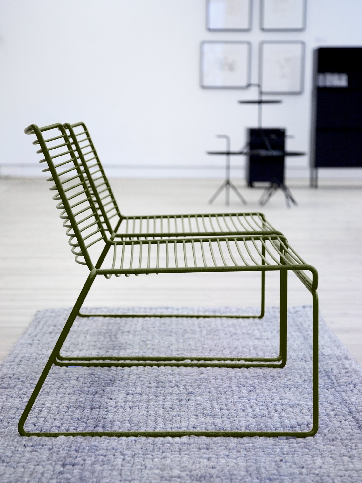 Hee Lounge Chair, Asphalt | Hay | Hay - Designer furniture from smow