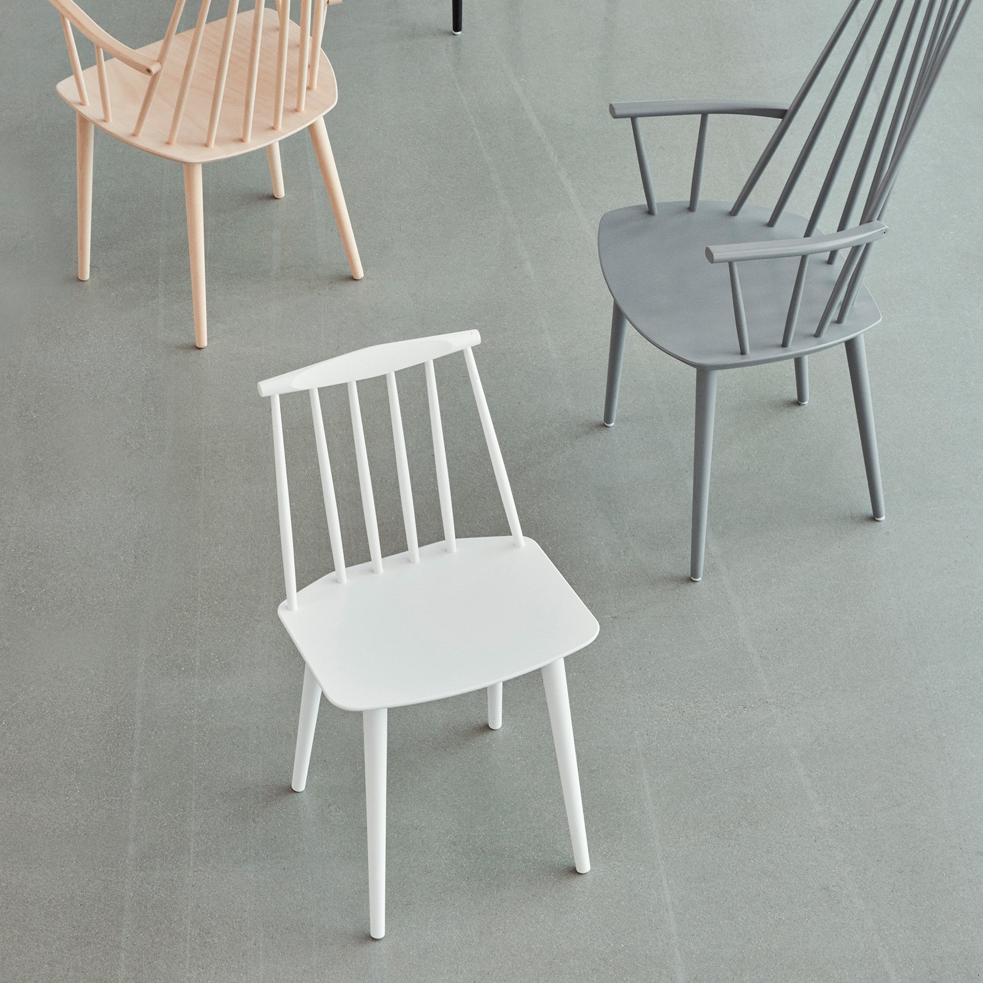 J77 Chair, White | Hay | Dining Room Chairs - Designer furniture