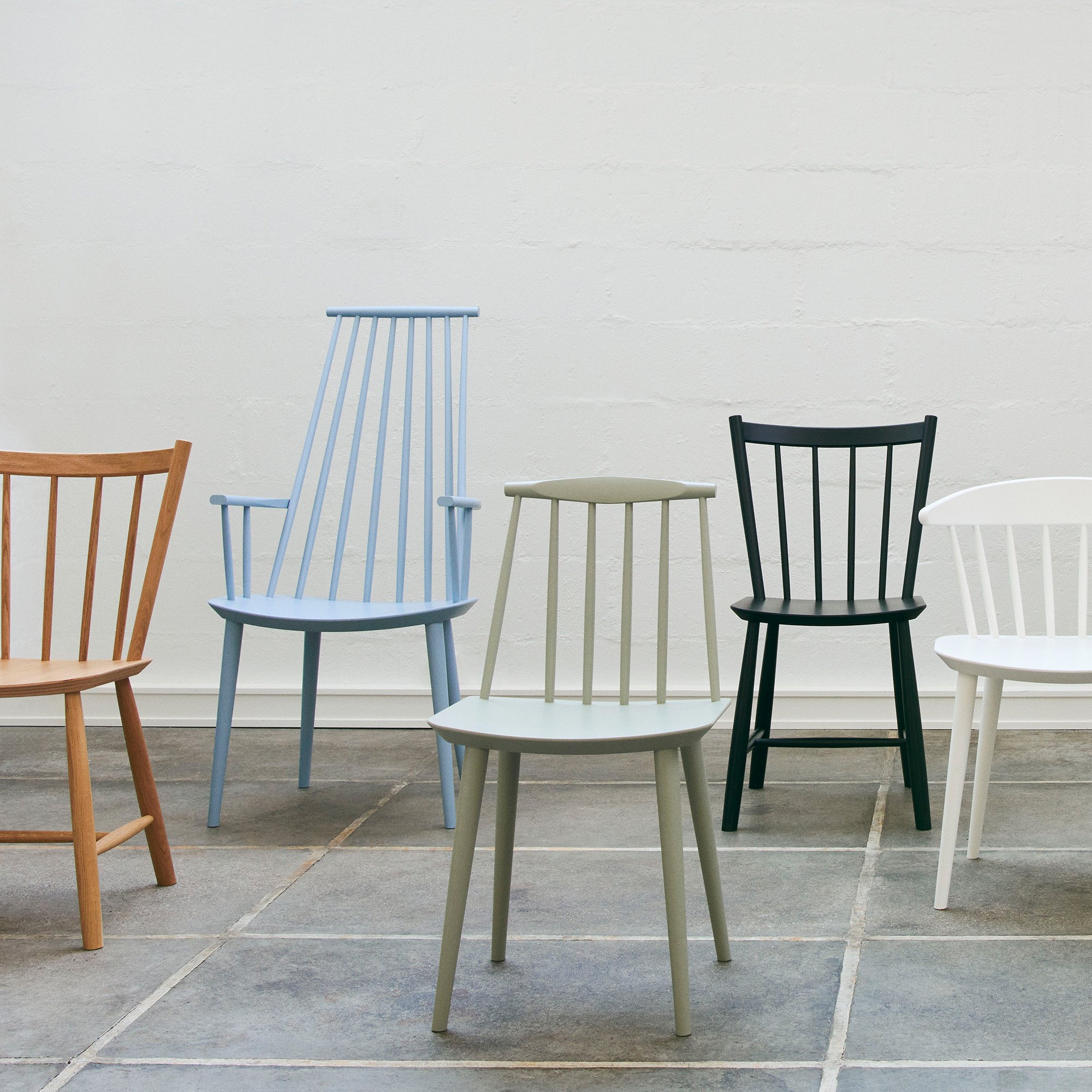 J77 Chair, White | Hay | Dining Room Chairs - Designer furniture