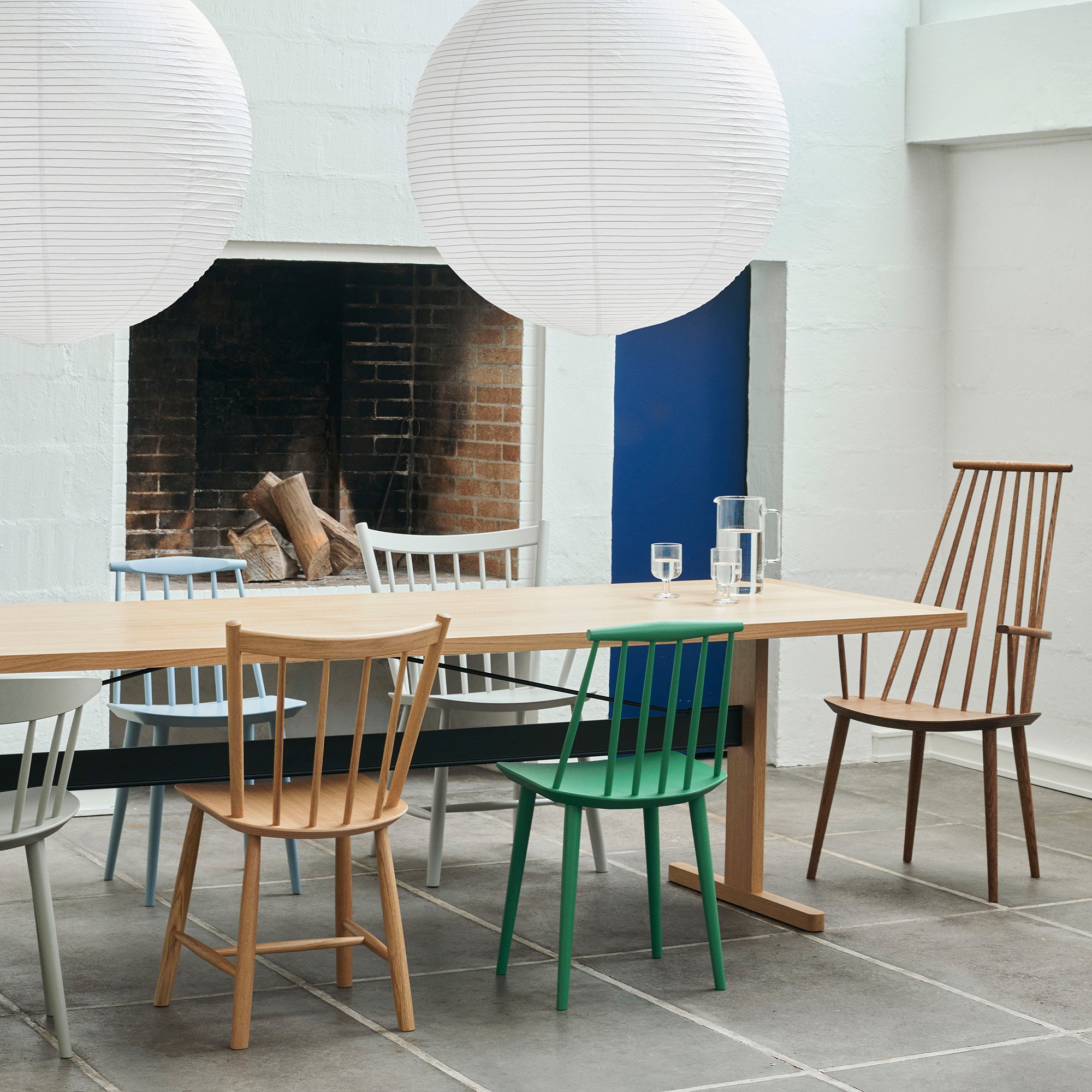 HAY/ヘイ■デンマーク■J77 DINING CHAIR■4脚セット■22万 J77 Chair, Jade Green | Hay | Dining Room Chairs - Designer
