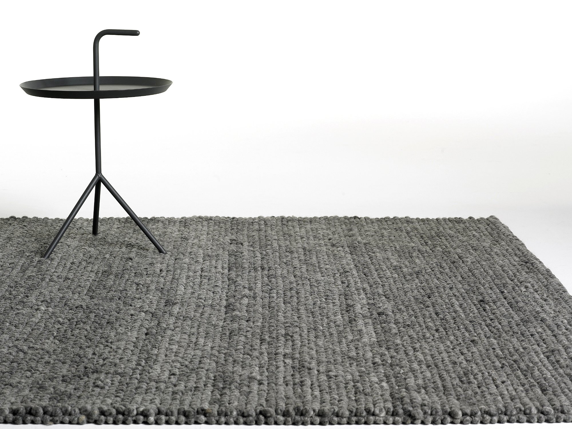 Peas Rug, L 140 x W 80 cm, Soft grey | Hay | Rugs - Designer