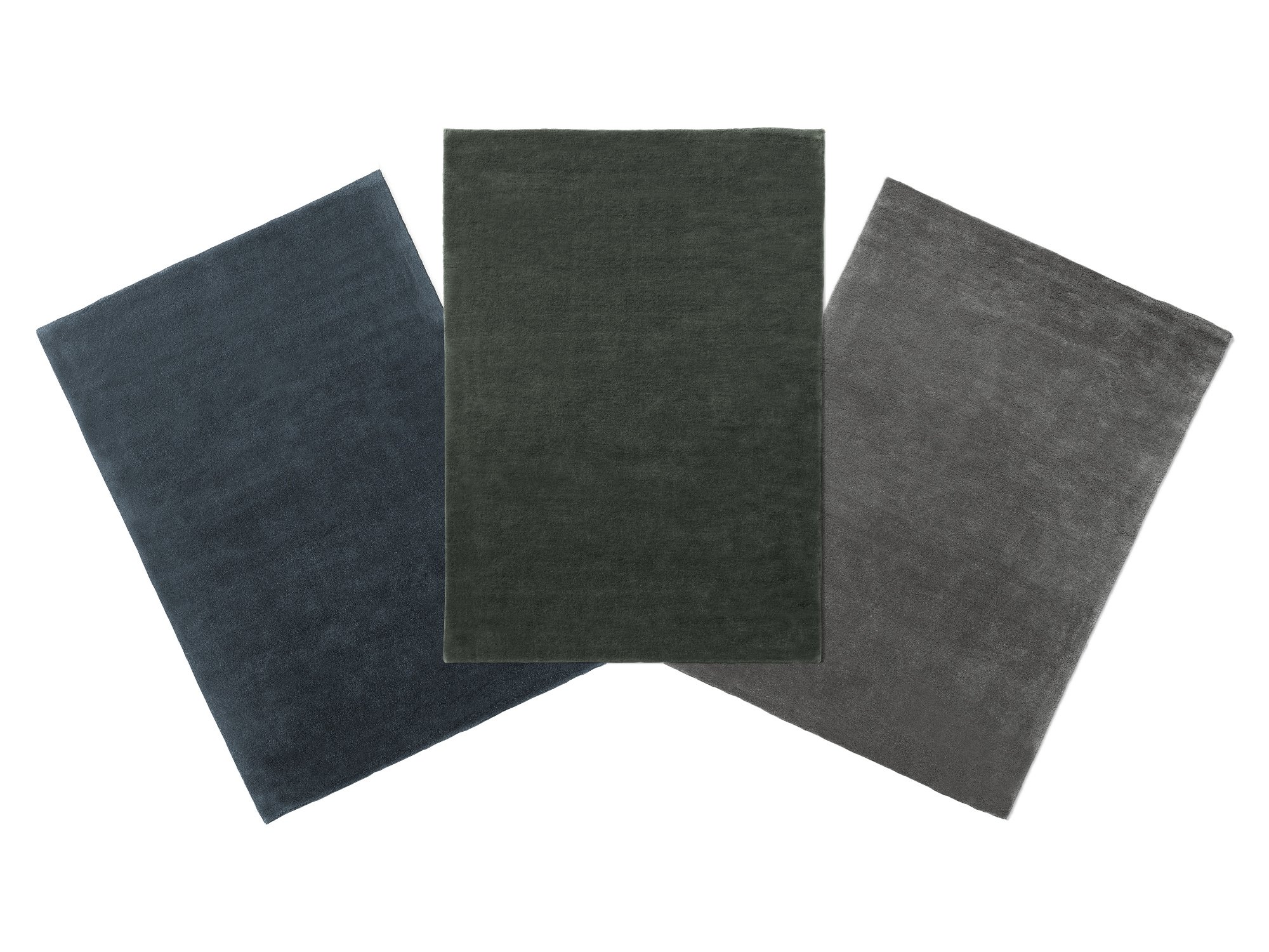 Raw Rug No 2, L 300 x W 200 cm, Dark grey | Hay | Hay - Designer