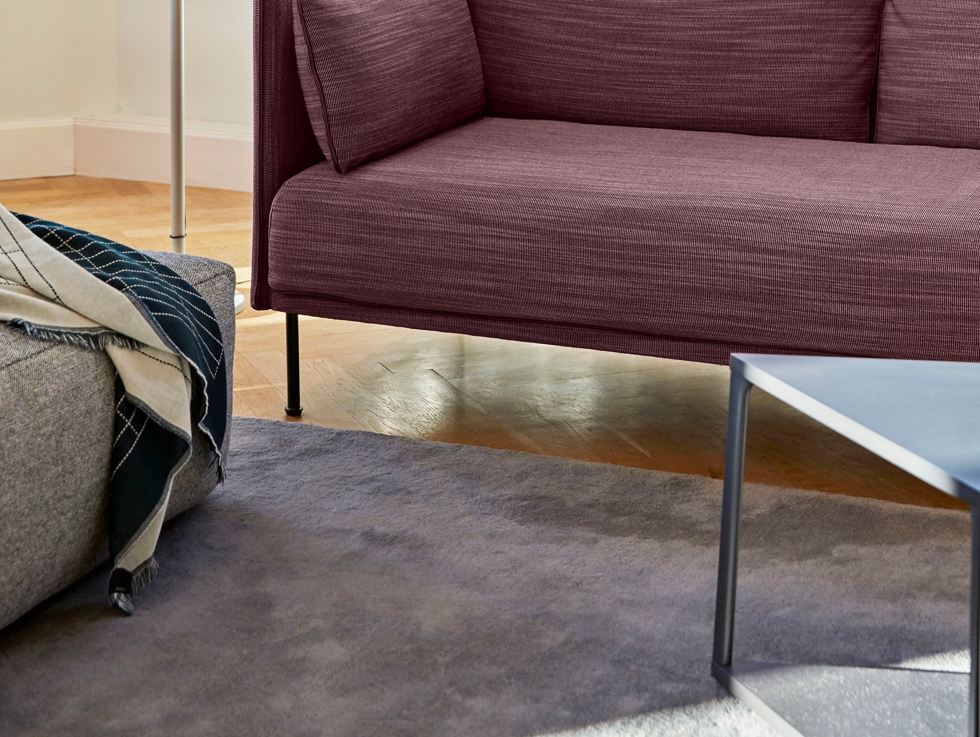Raw Rug No 2, L 300 x W 200 cm, Dark grey | Hay | Hay - Designer
