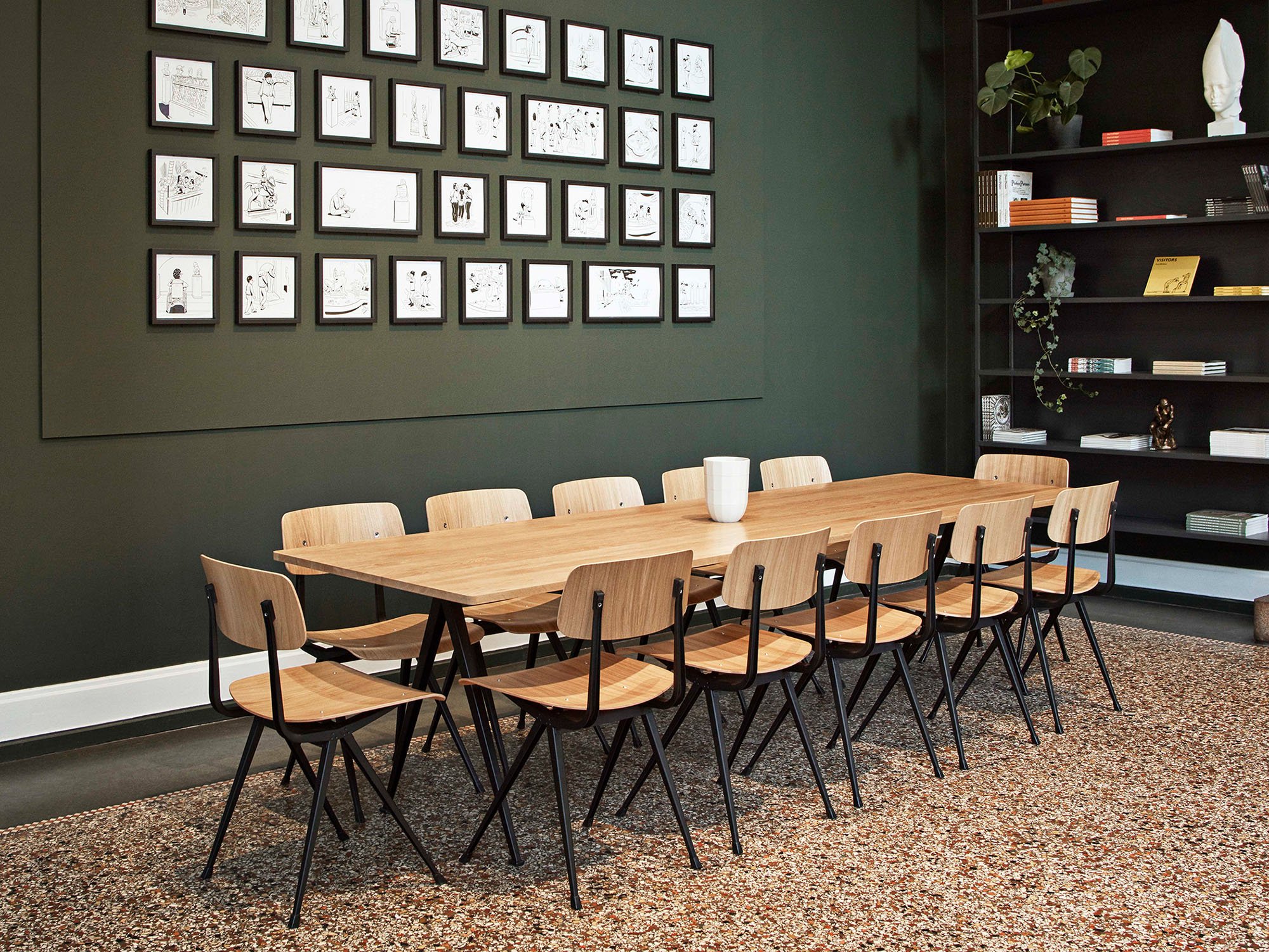 Pyramid Table 02 | Hay | Dining Room Tables - Designer furniture