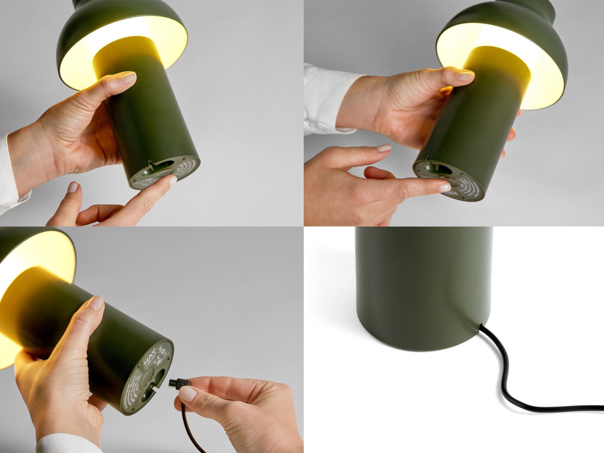 美品 HAY ライト PC PORTABLE / 2021 PC Portable Lamp