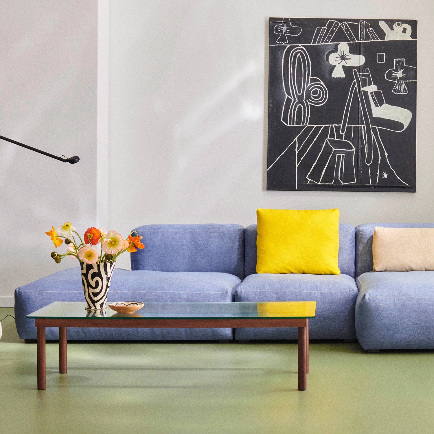 Mags Soft Sofa Combination 4, Right armrest, Hallingdal - light 