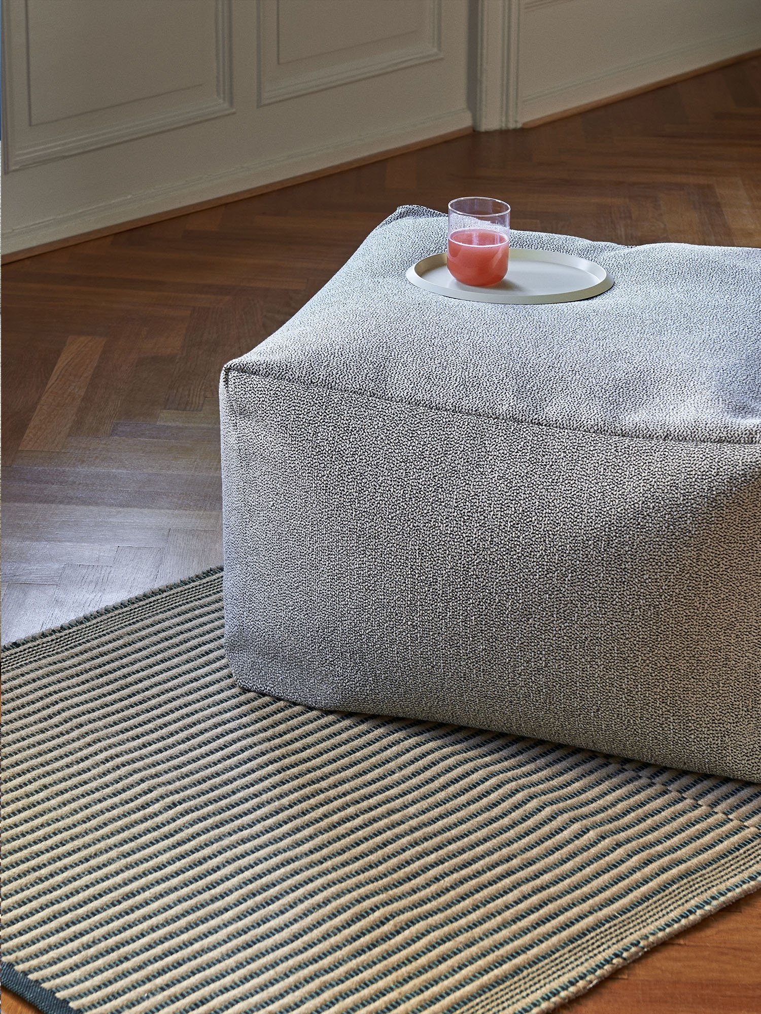 Tapis Rug, Black/green | Hay | Rugs - Designer furniture from smow