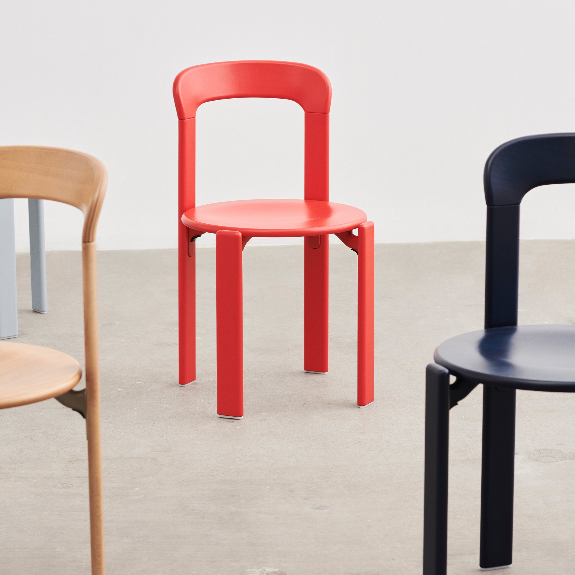 Rey Chair, Slate Blue | Hay | Dining Room Chairs - Designer