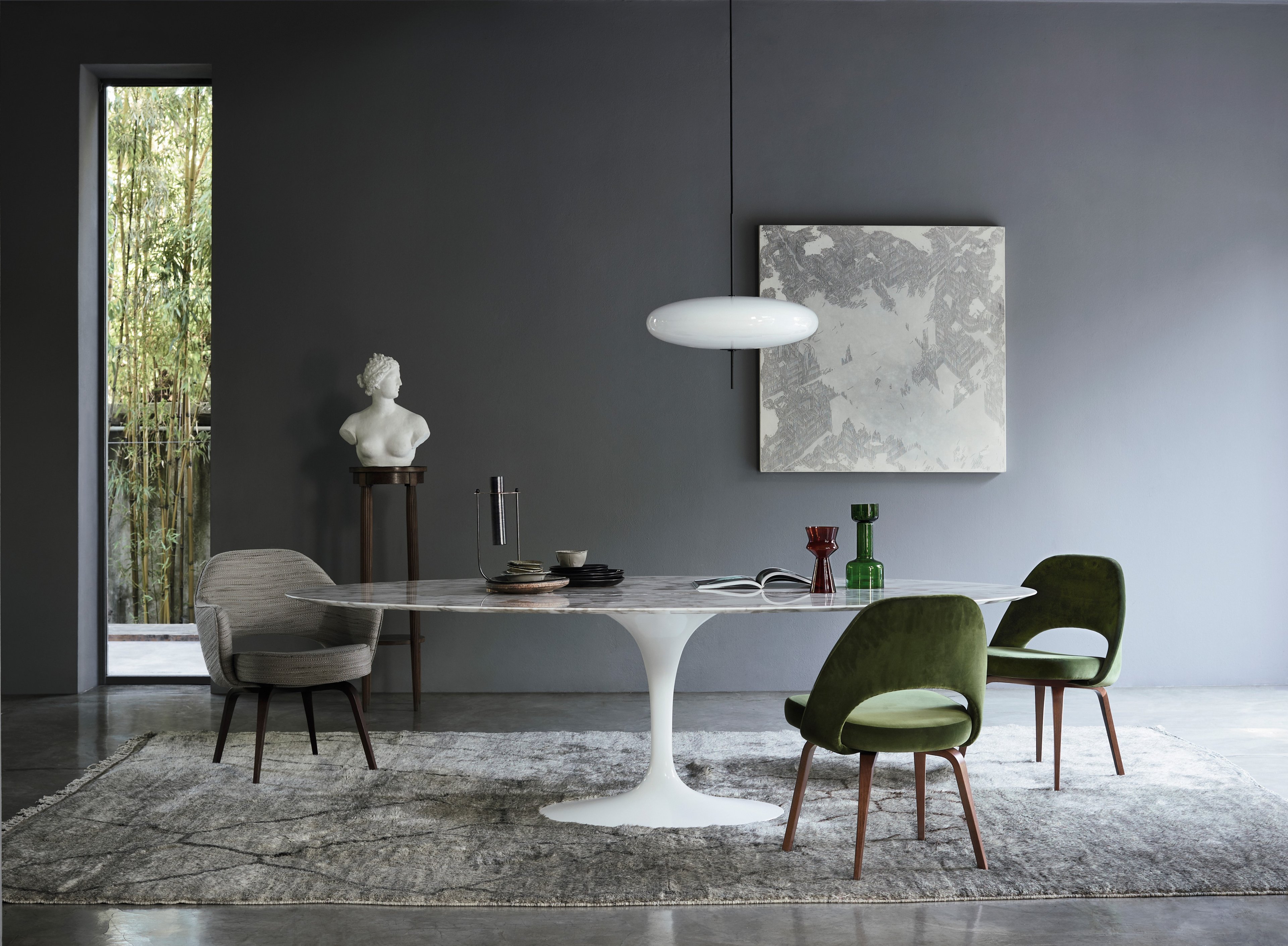 Saarinen Oval Dining Table