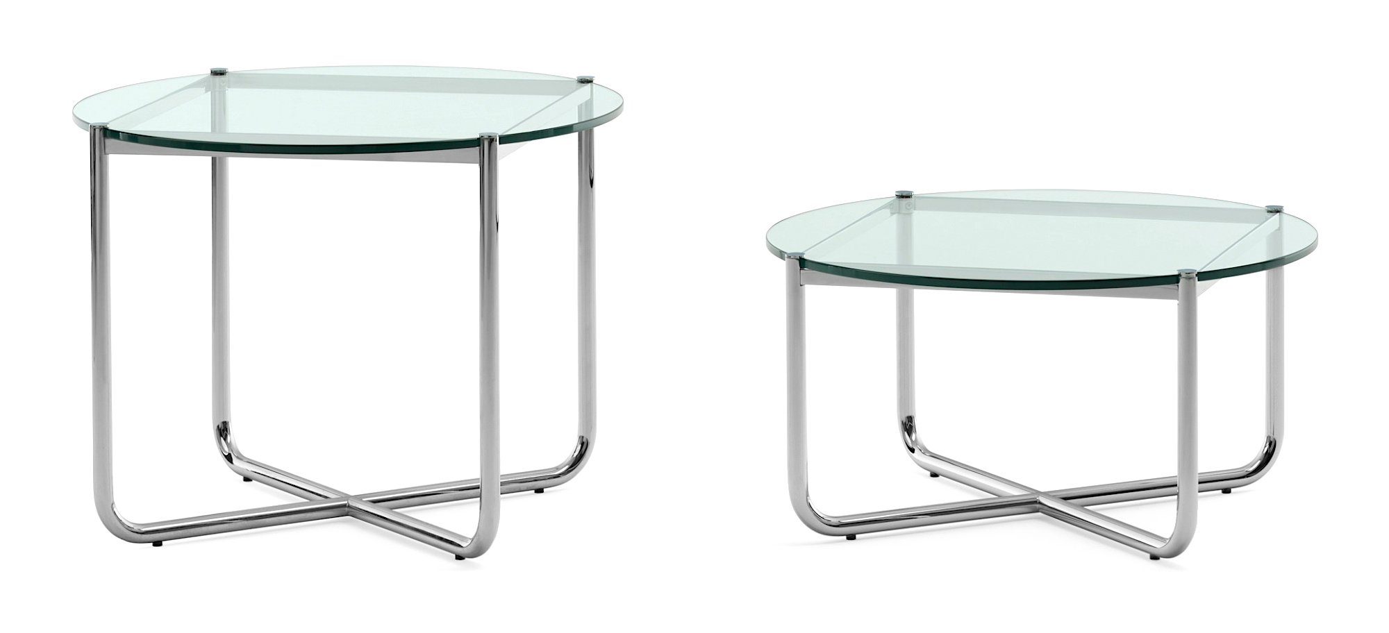 MR Coffee Table, H 35 cm Knoll International by Ludwig Mies van