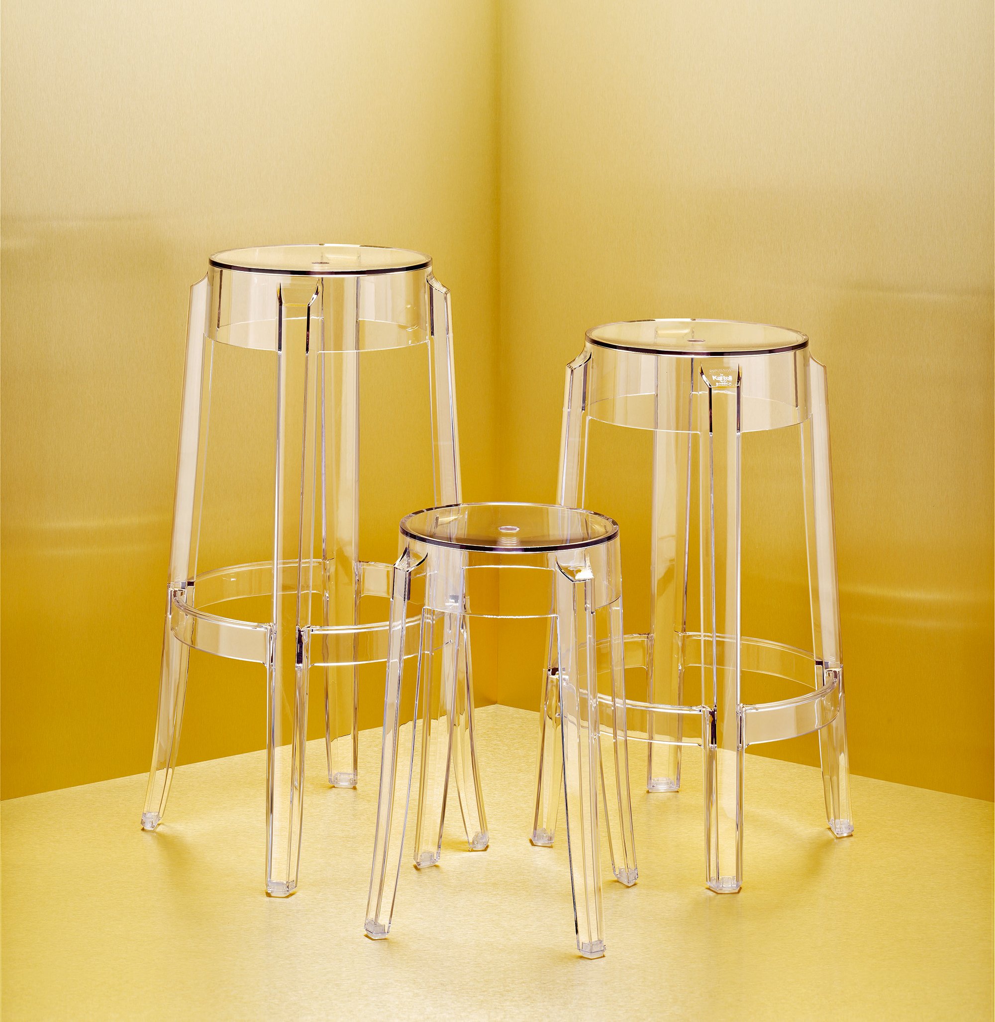 Charles Ghost Stool | Kartell | Stools - Designer furniture from smow