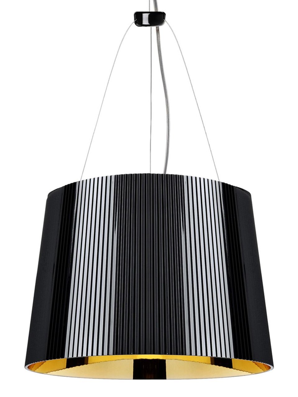 Gè Pendant Lamp, Opaque, White-gold | Kartell | Pendant Lights