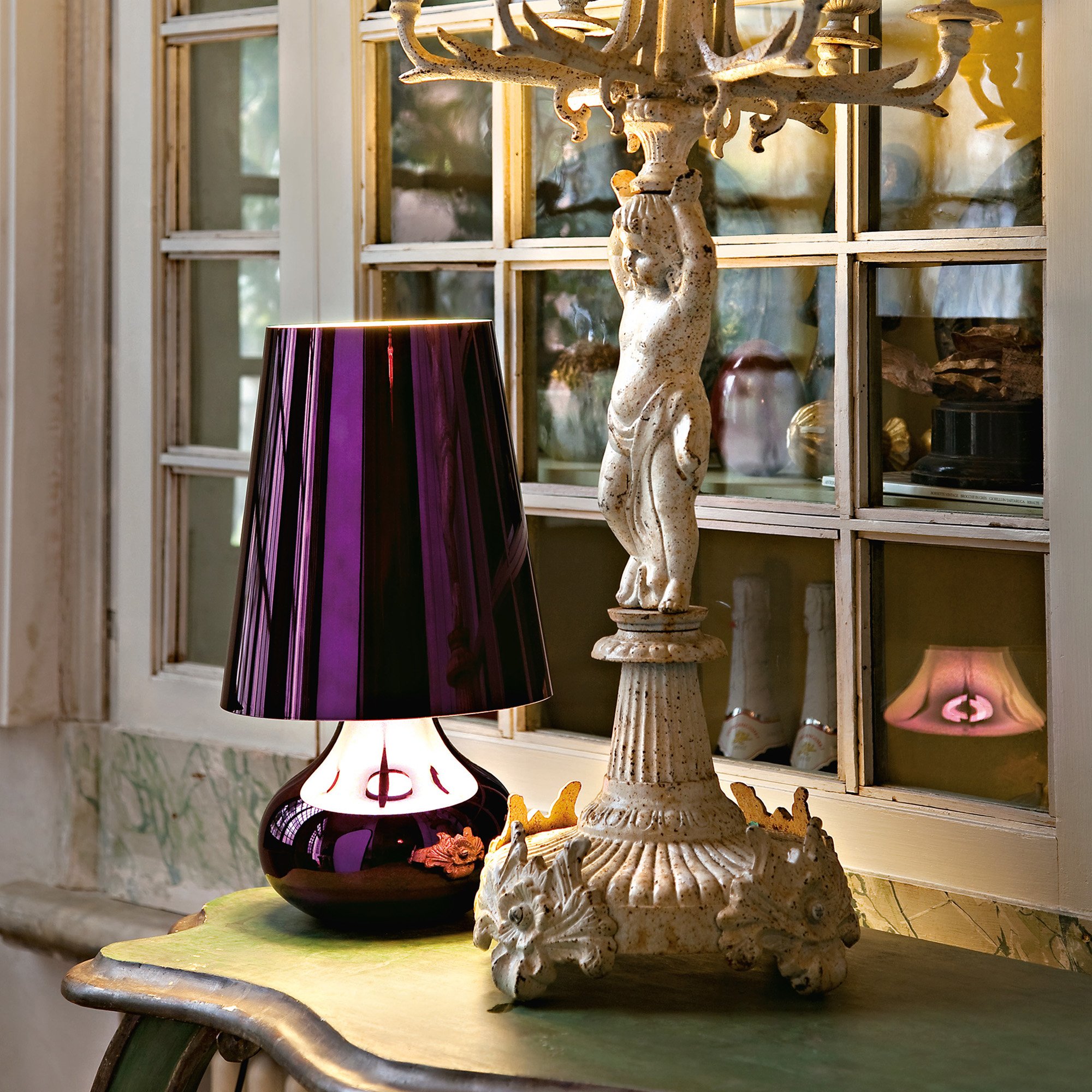 Cindy Table Lamp, Violet | Kartell | Table Lamps - Designer 